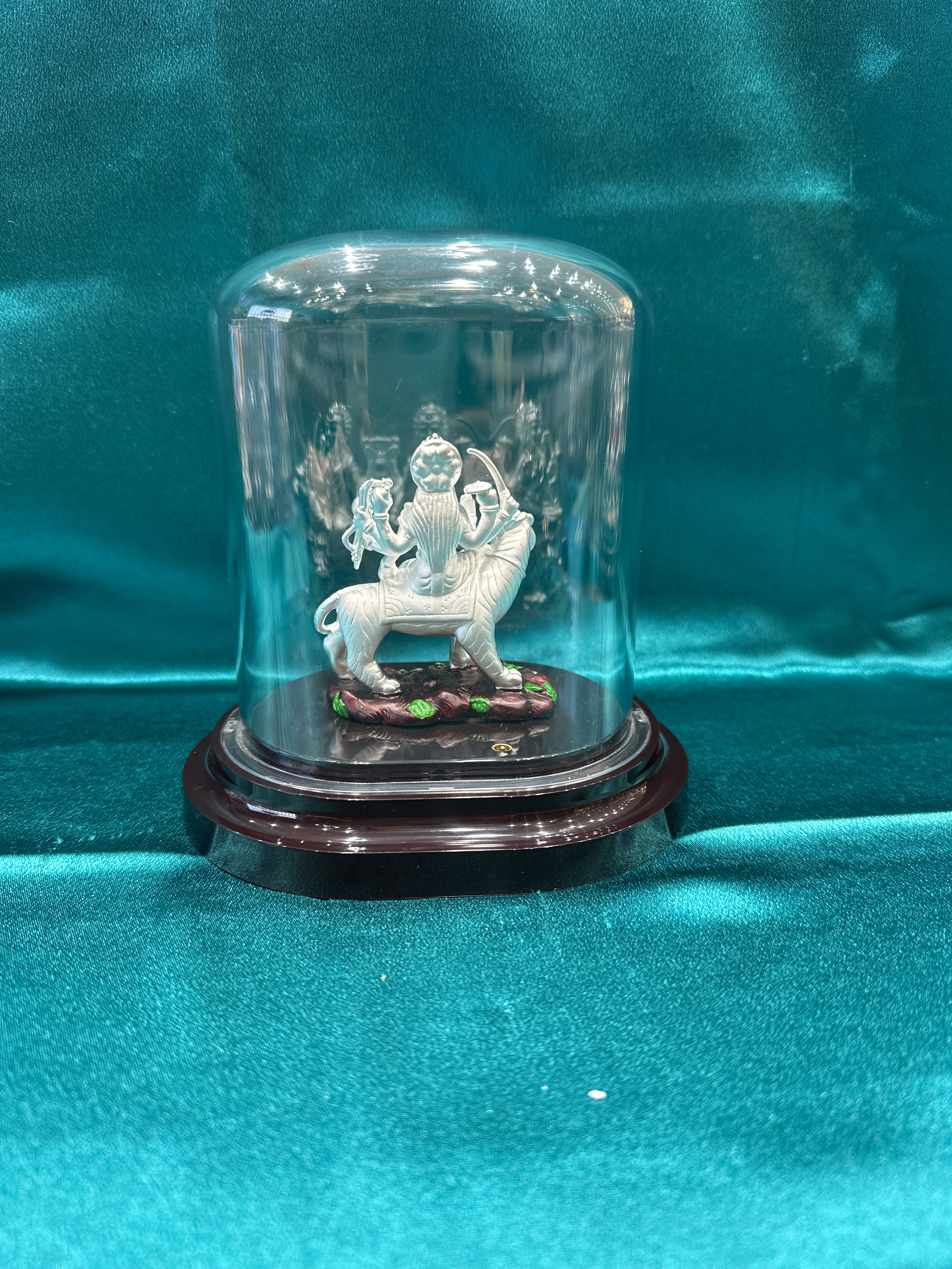Pure Silver Ambe Mata Ji Idol (Murti)