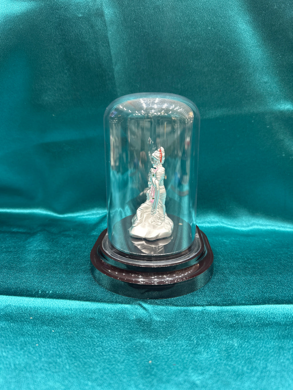Pure Silver Radha Krishna Ji Idol (Murti)