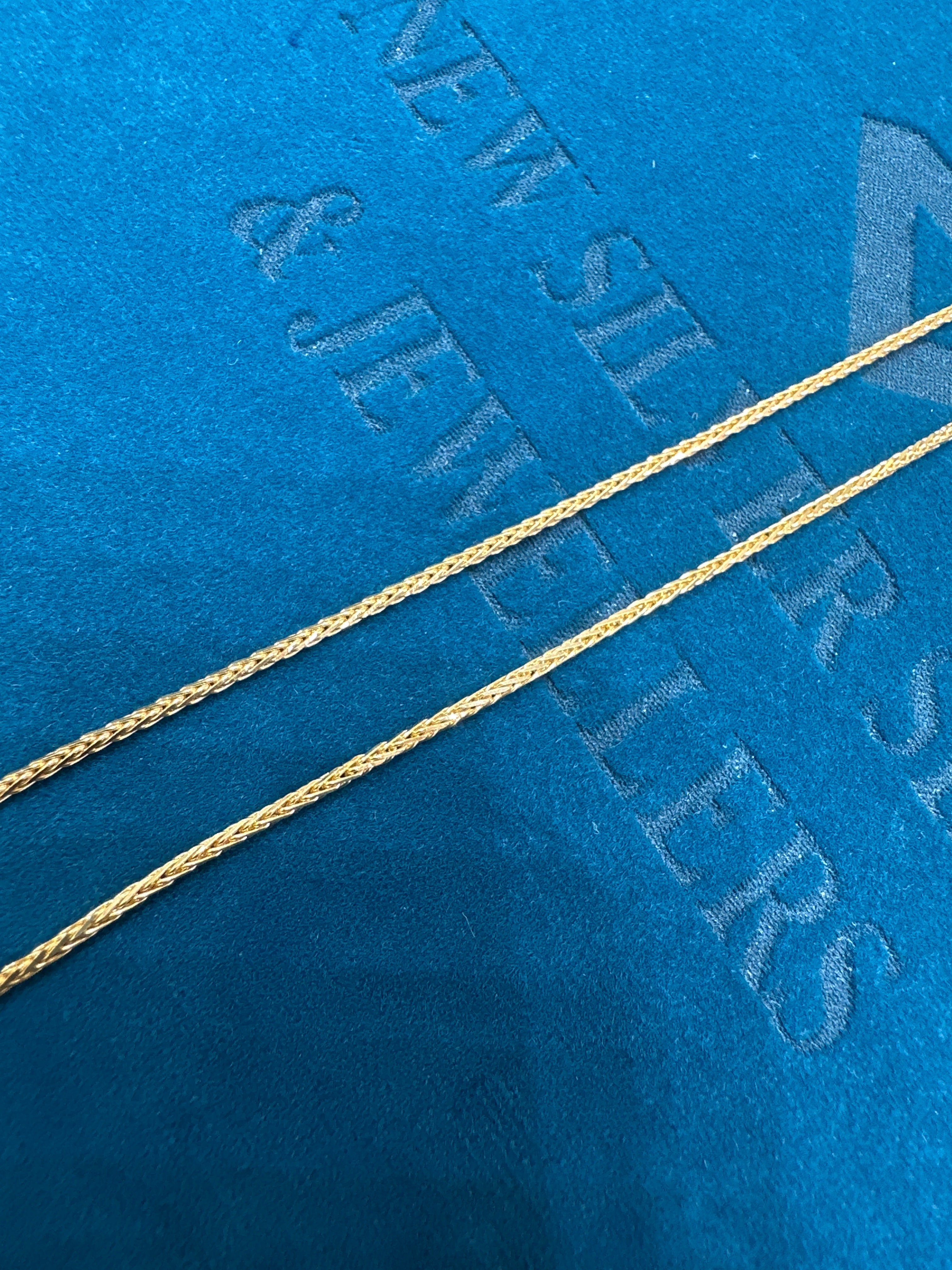 22K Simple Gold Chain