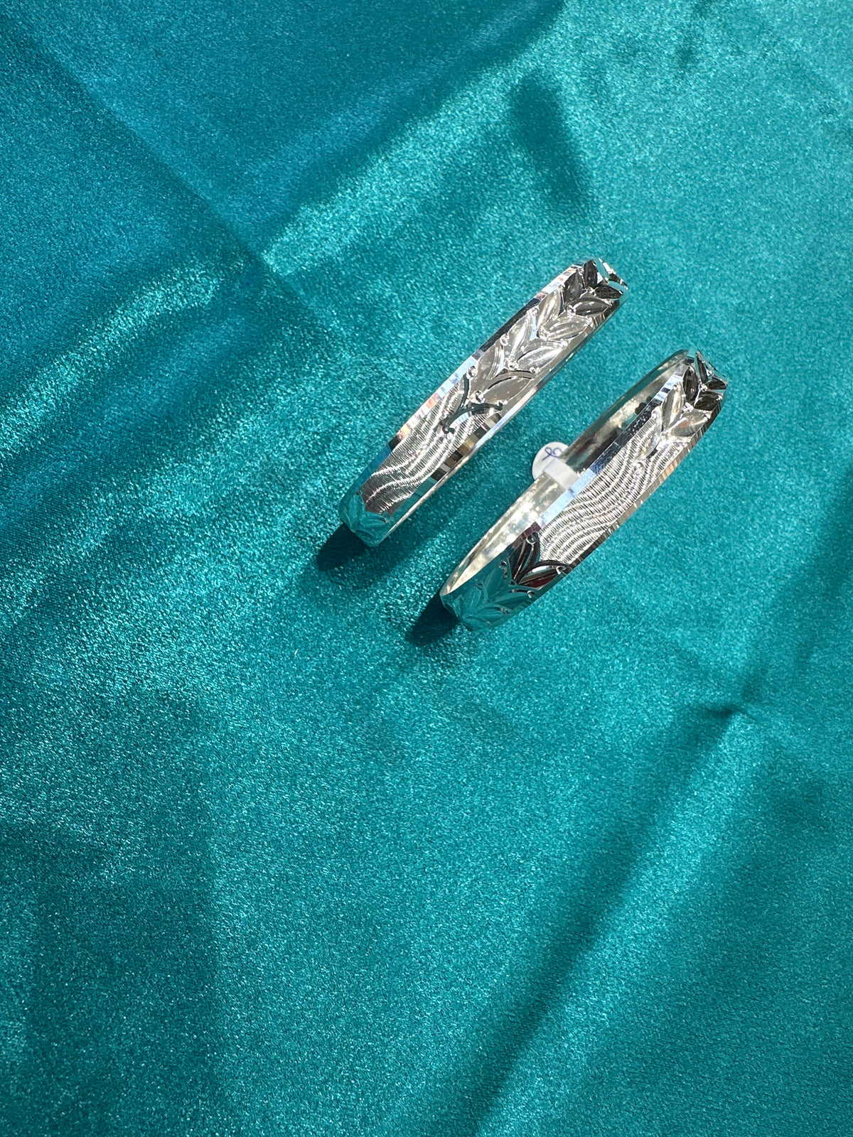 Designer Silver Bangles