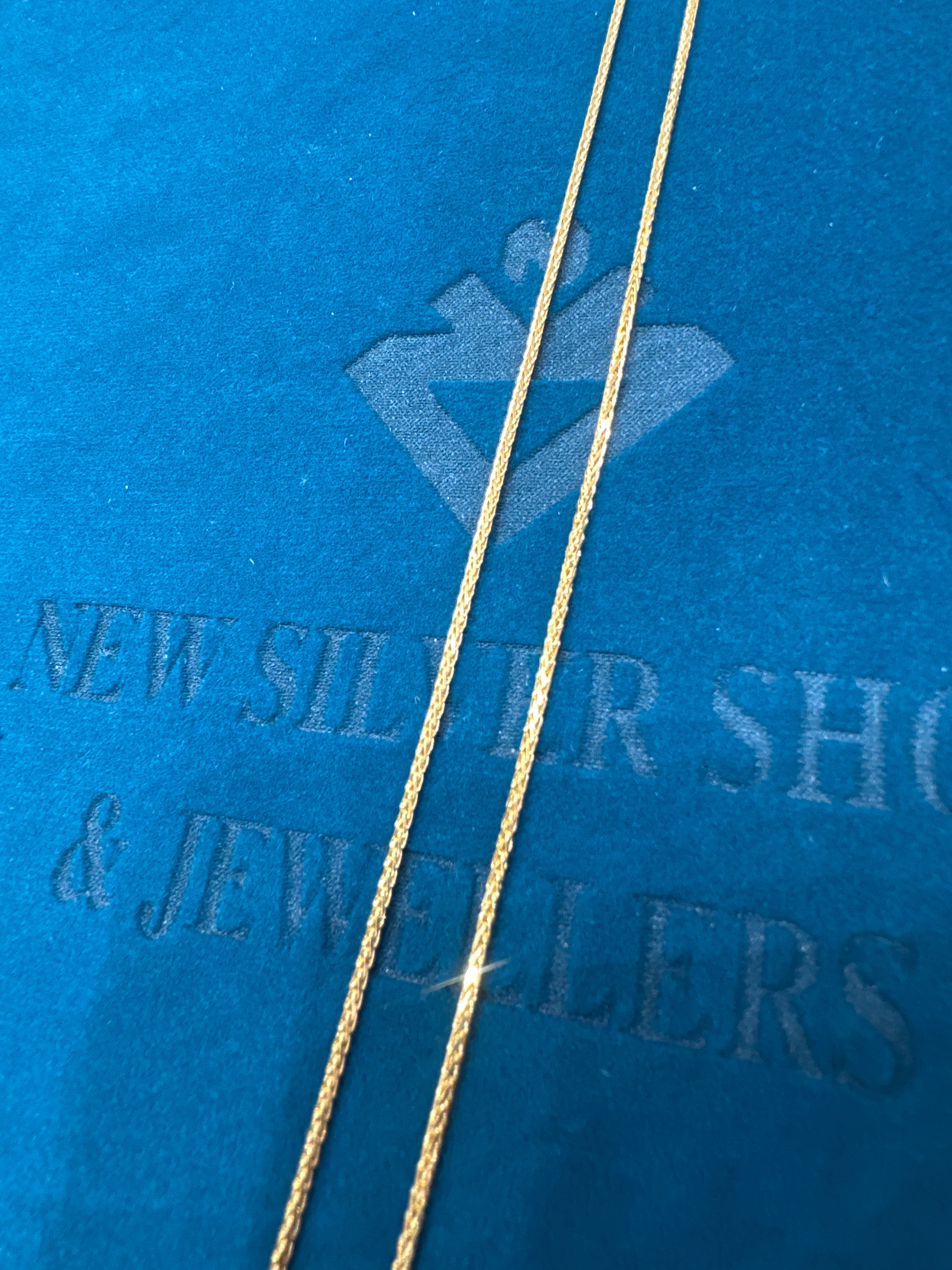 22K Simple Gold Chain