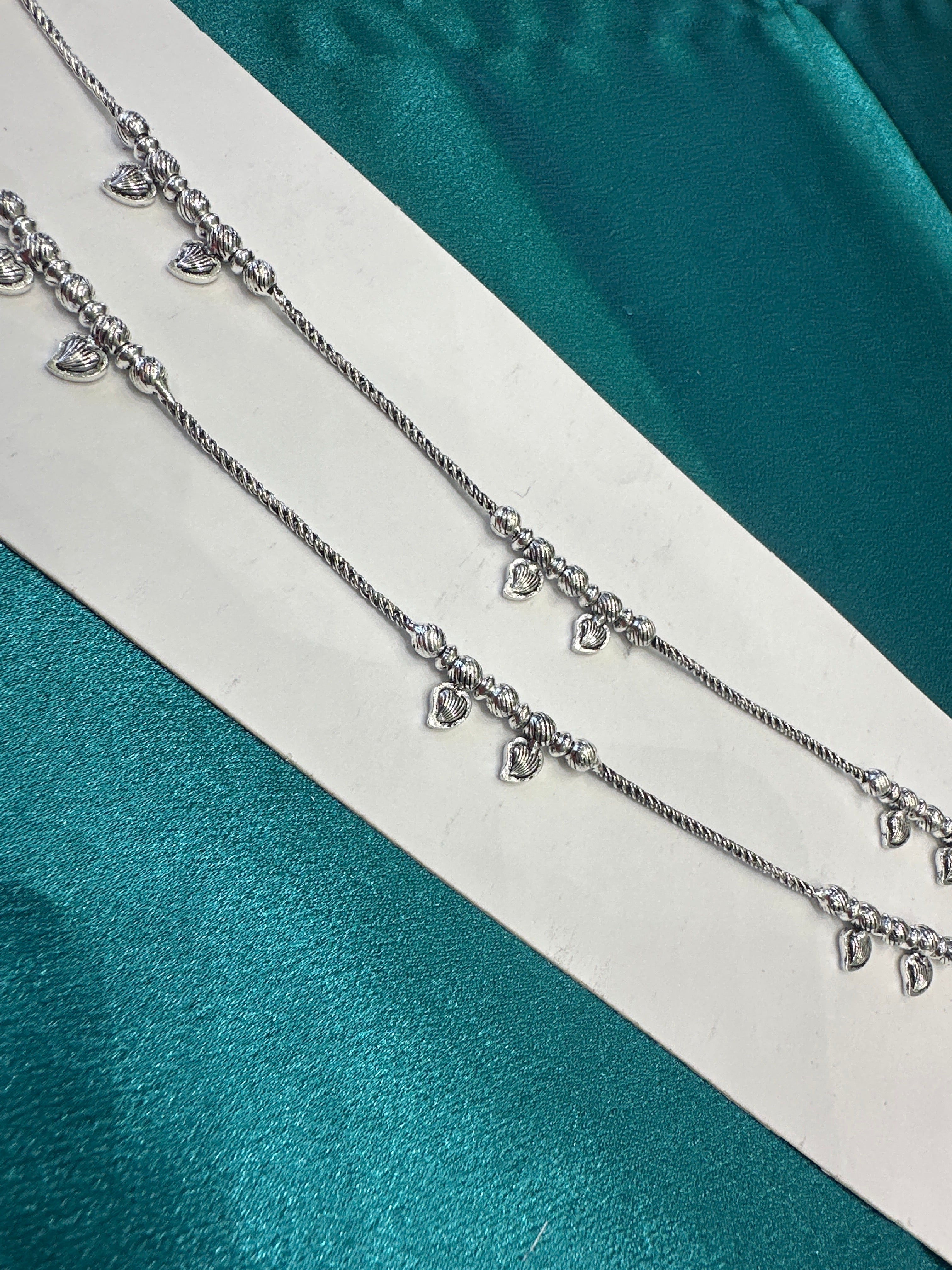 Women’s Fancy/Traditional Silver Anklet