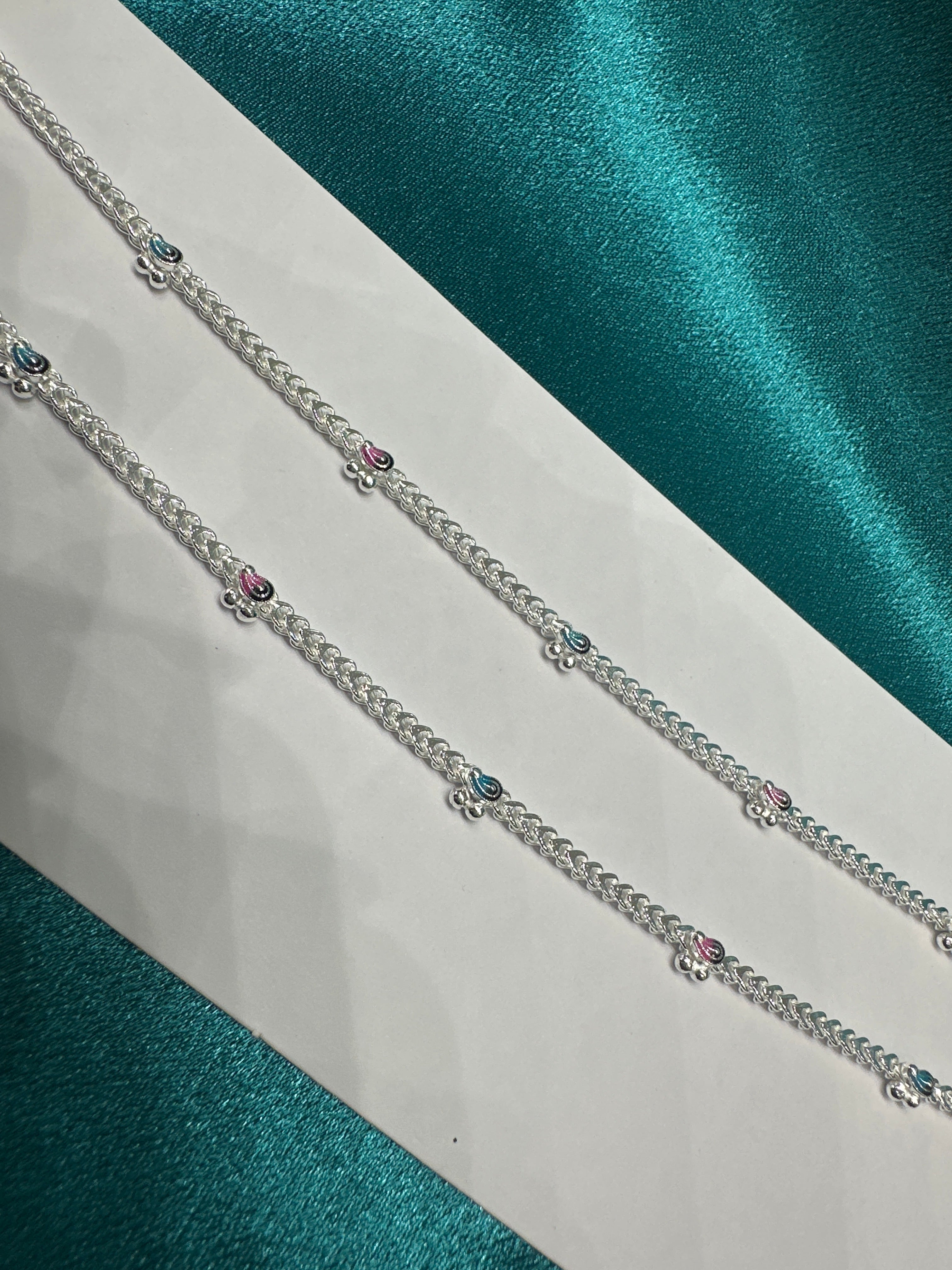 Women’s Fancy/Traditional Silver Anklet