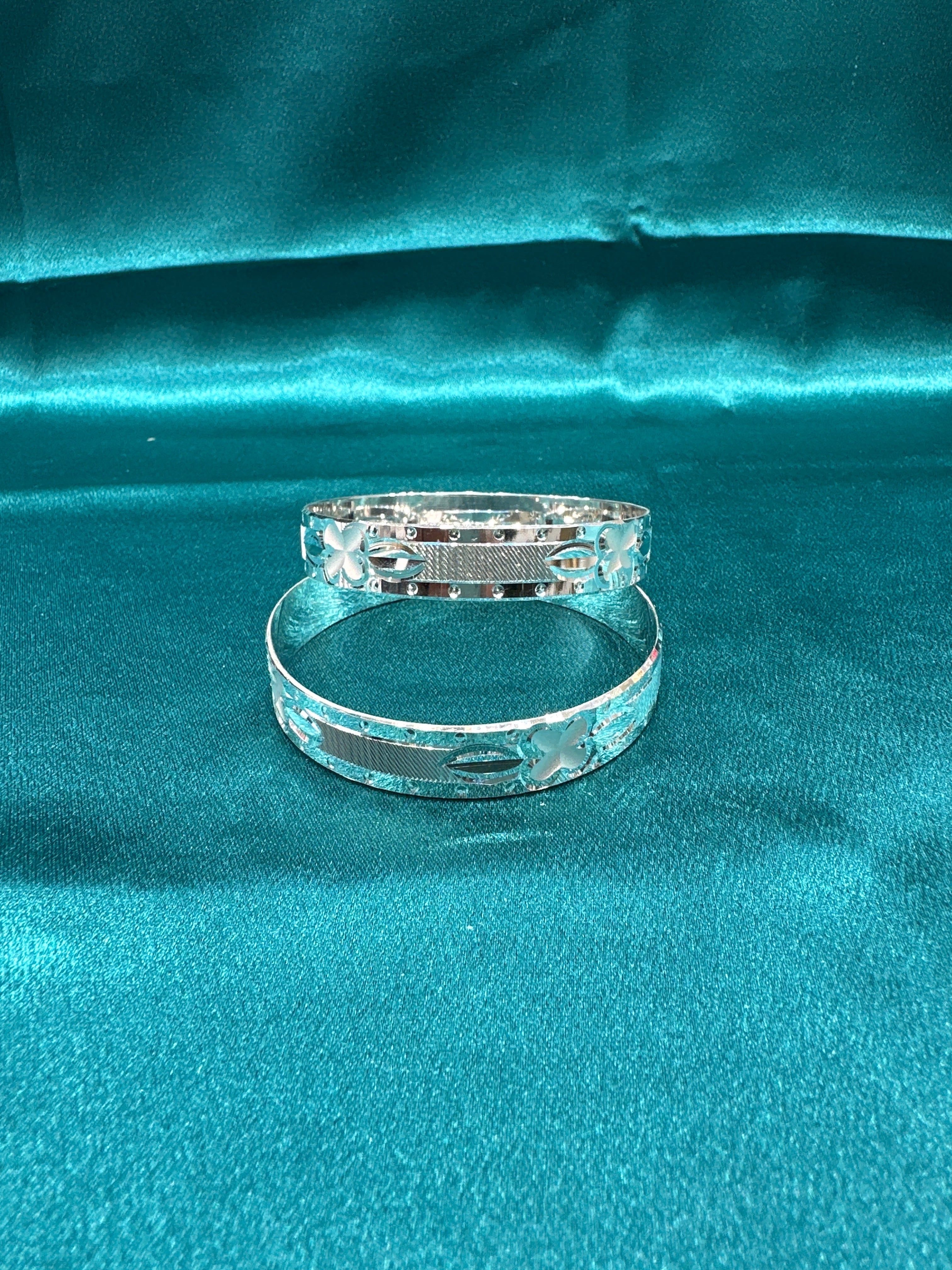 Designer Silver Bangles