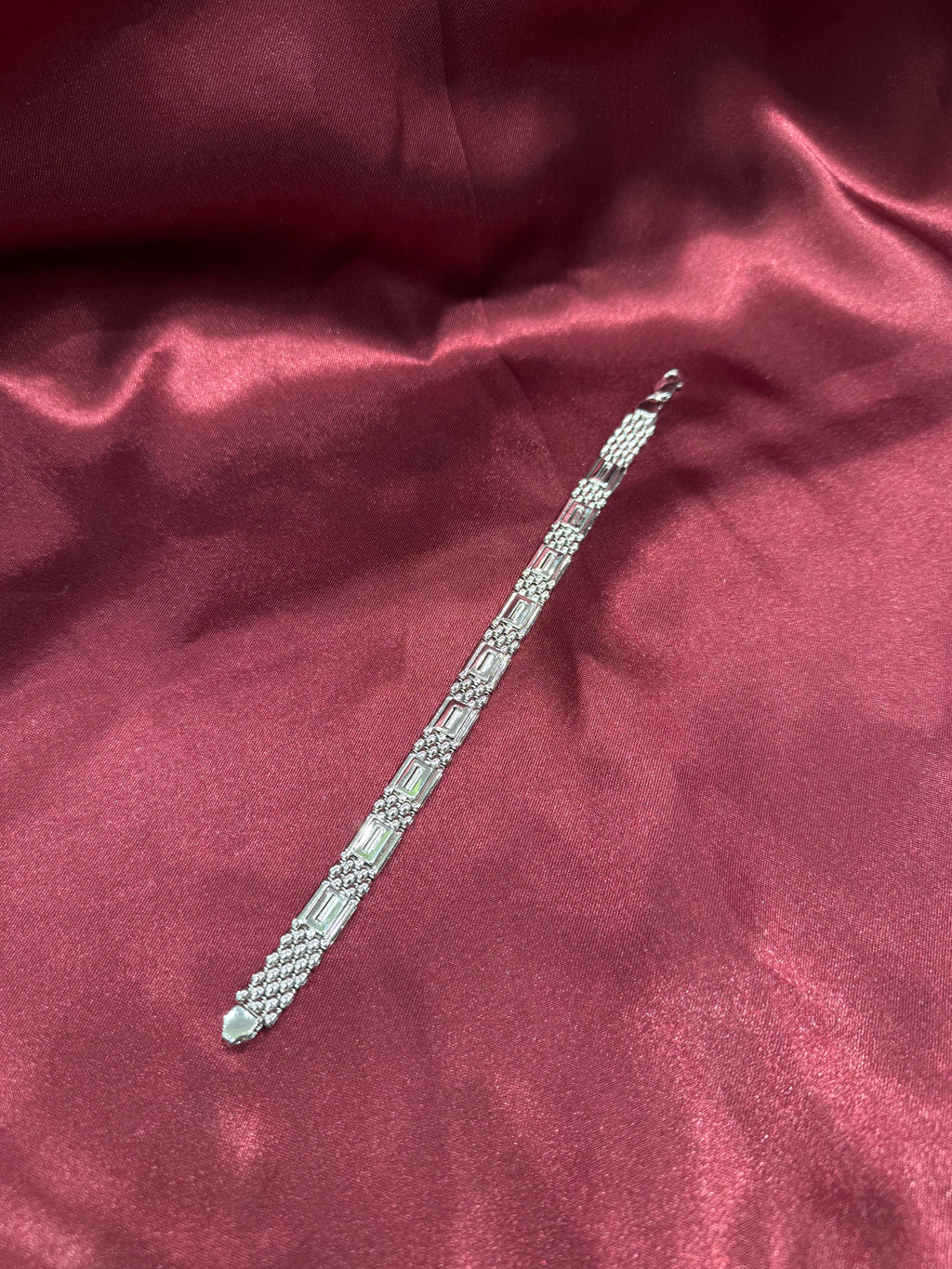 Men’s silver designer bracelet (10mm)