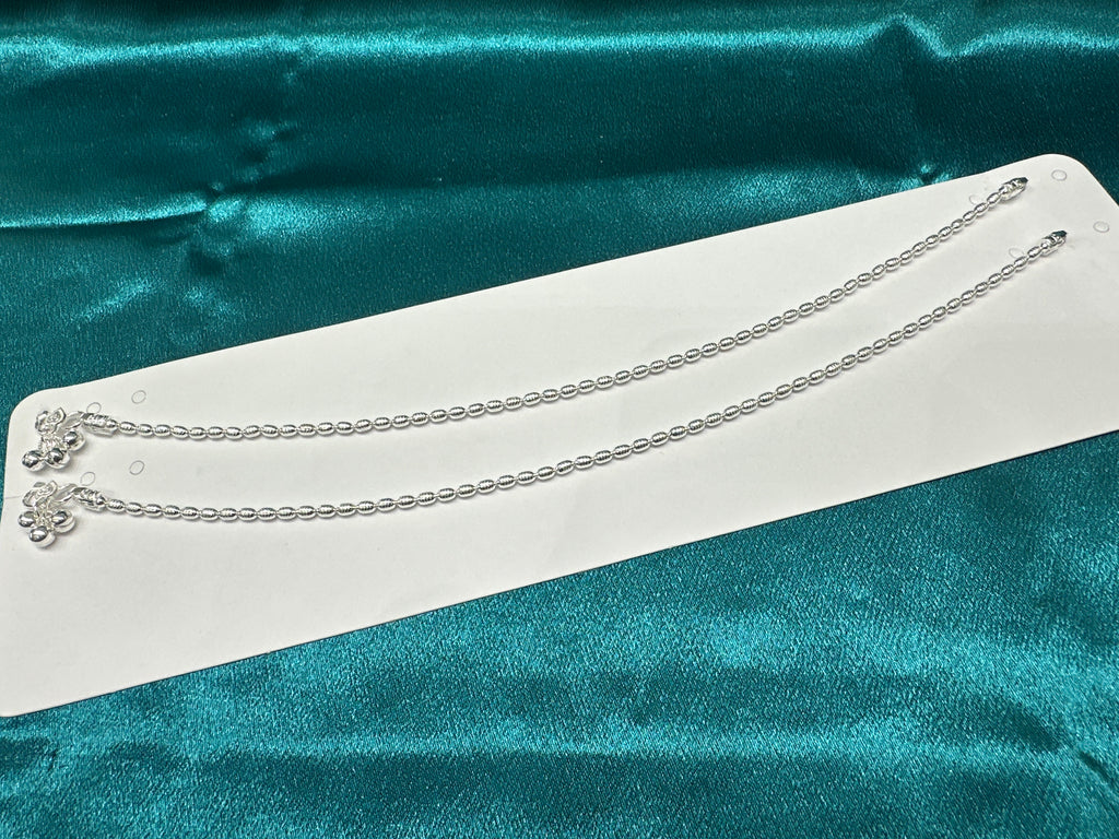 Women’s Fancy/Traditional Silver Anklet