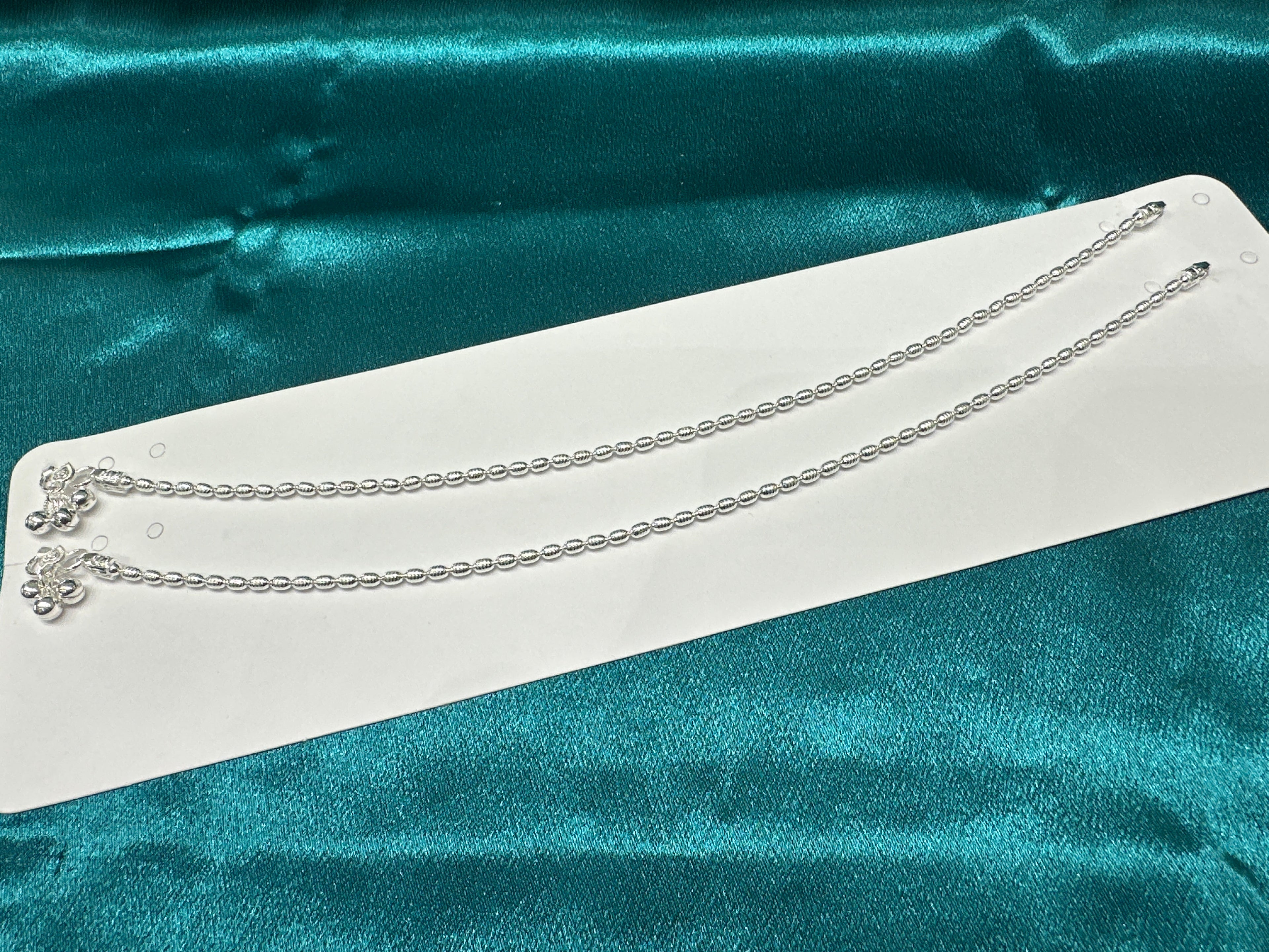 Women’s Fancy/Traditional Silver Anklet
