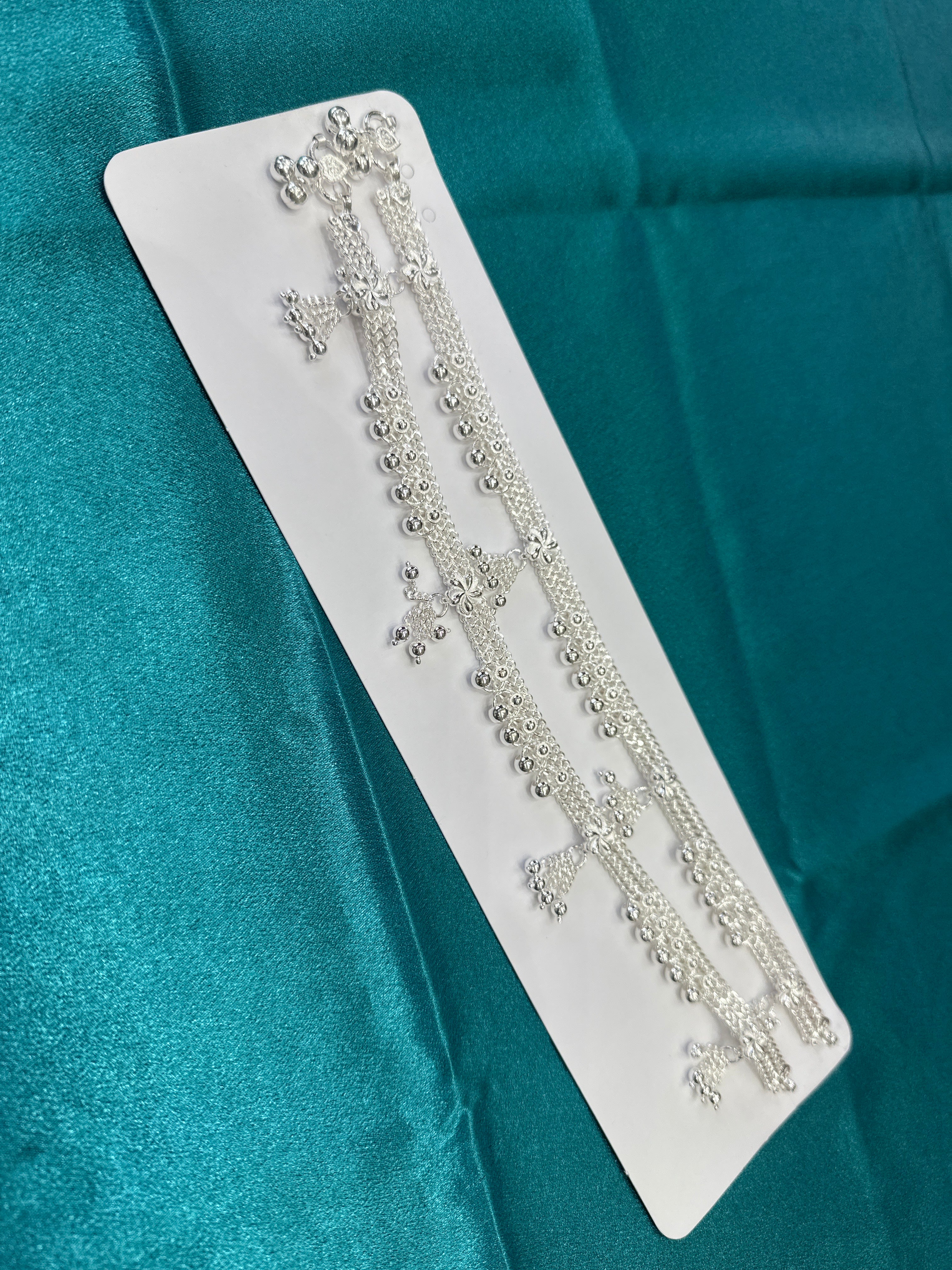 Women’s Fancy/Traditional Silver Anklet