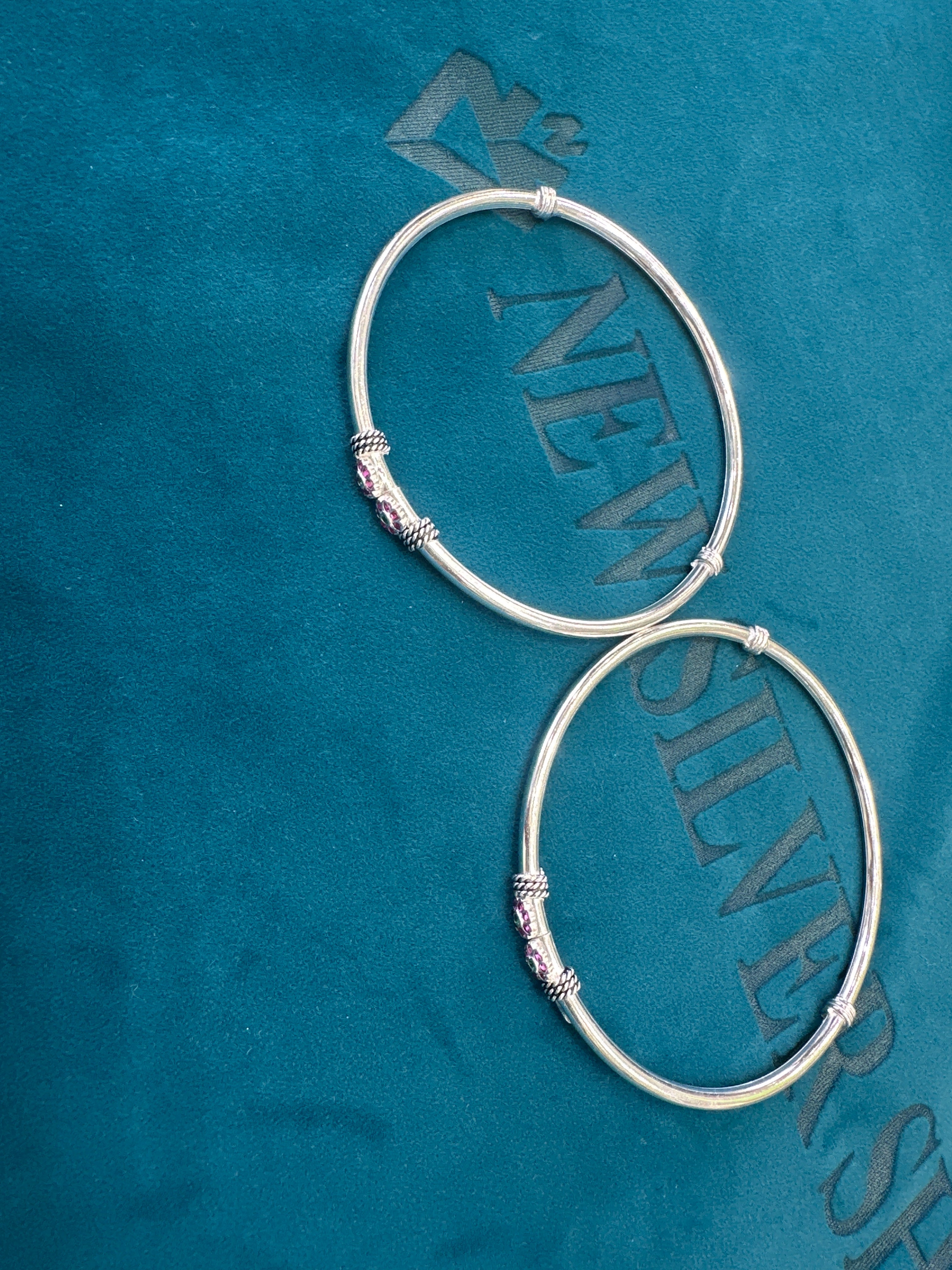 Women’s Fancy/Traditional Silver kada Anklet