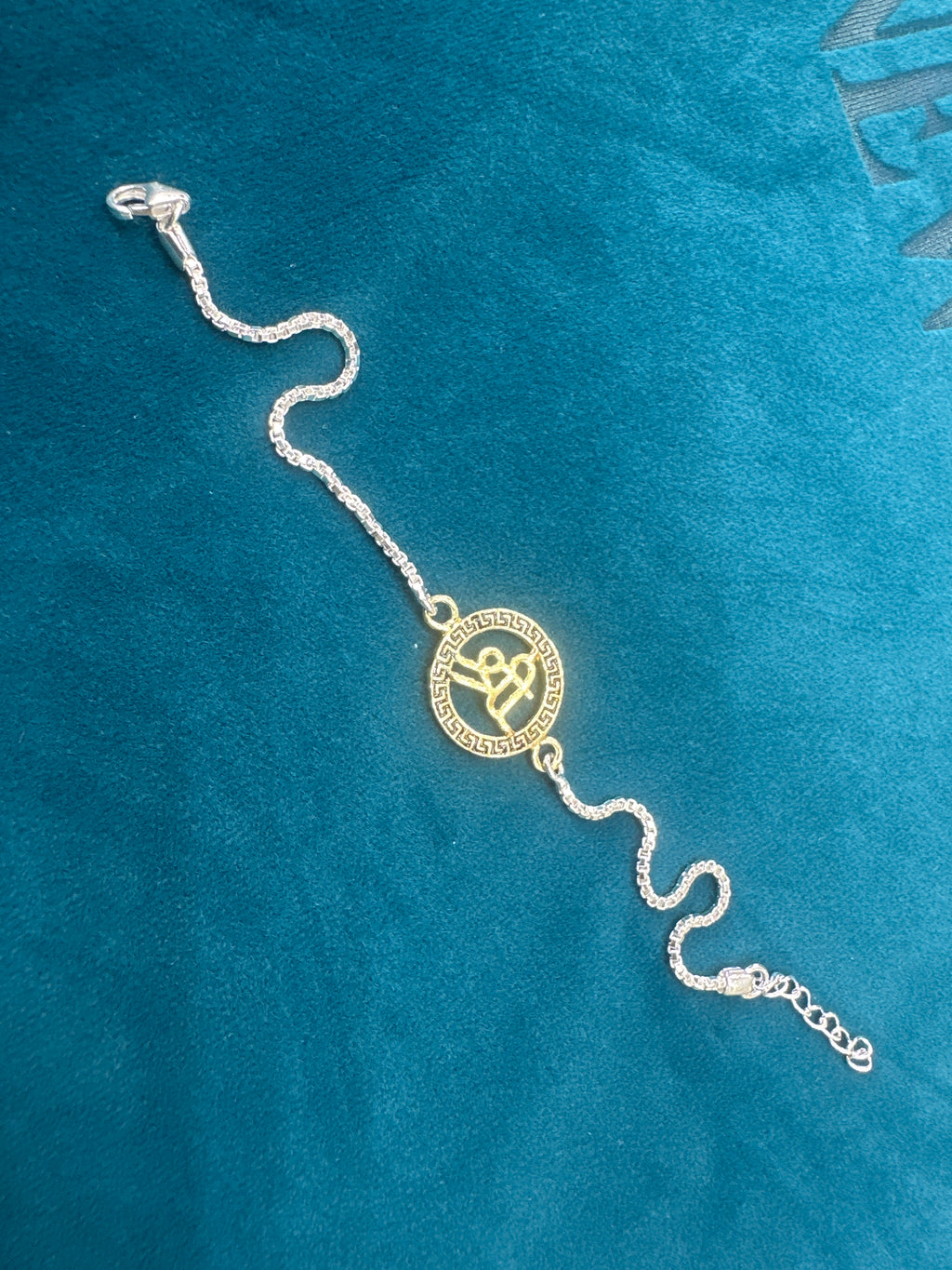 Silver Fancy Rakhi