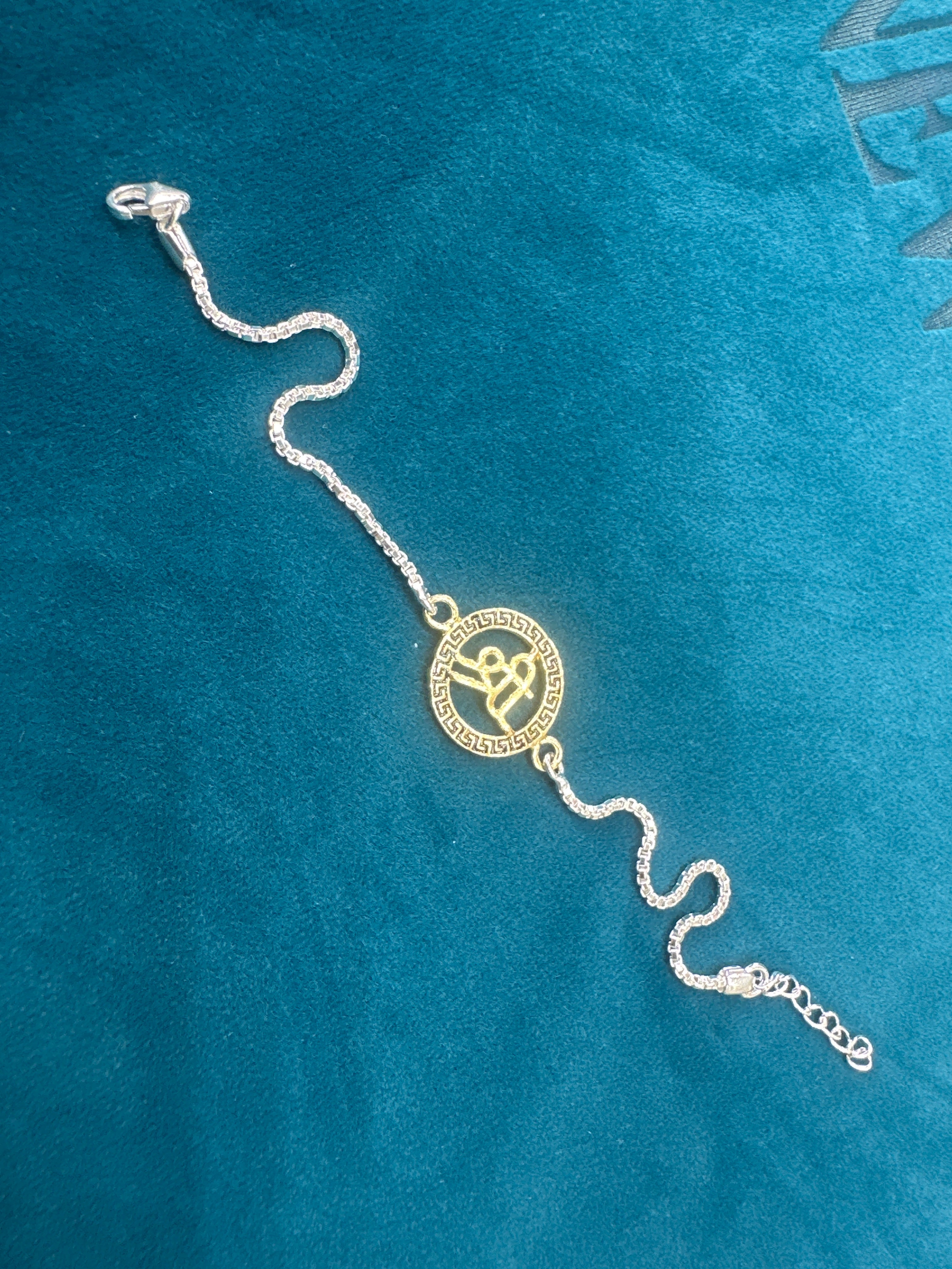 Silver Fancy Rakhi