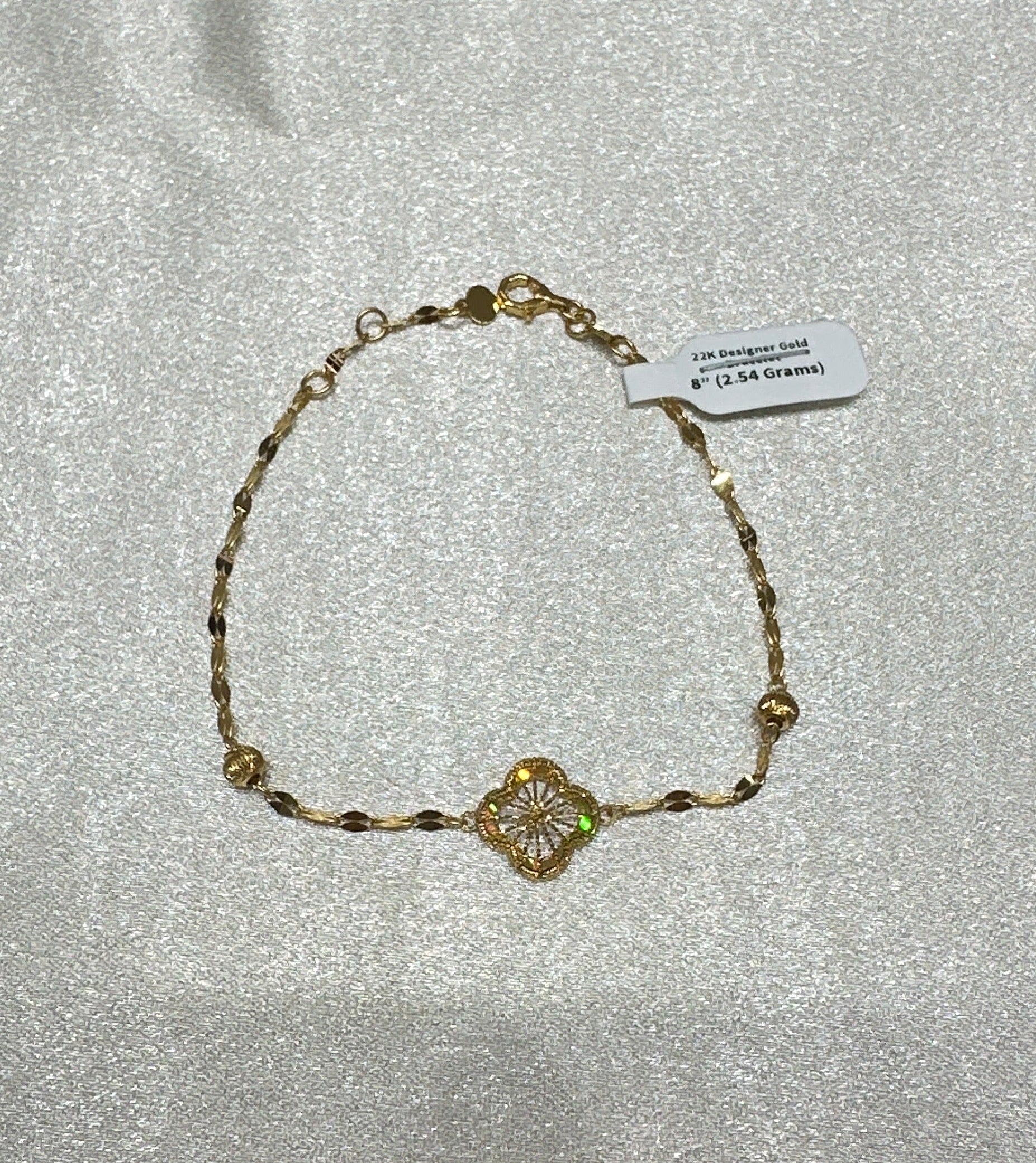 22K Designer Gold Bracelet