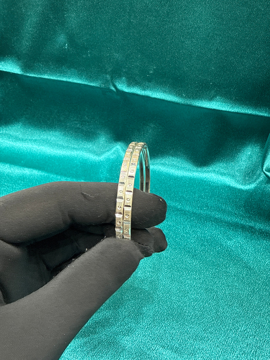 Designer Silver Bangles