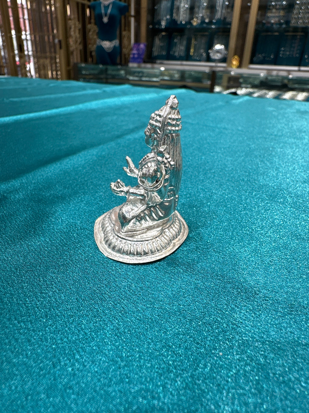 Silver Lakshmi Ji Idol