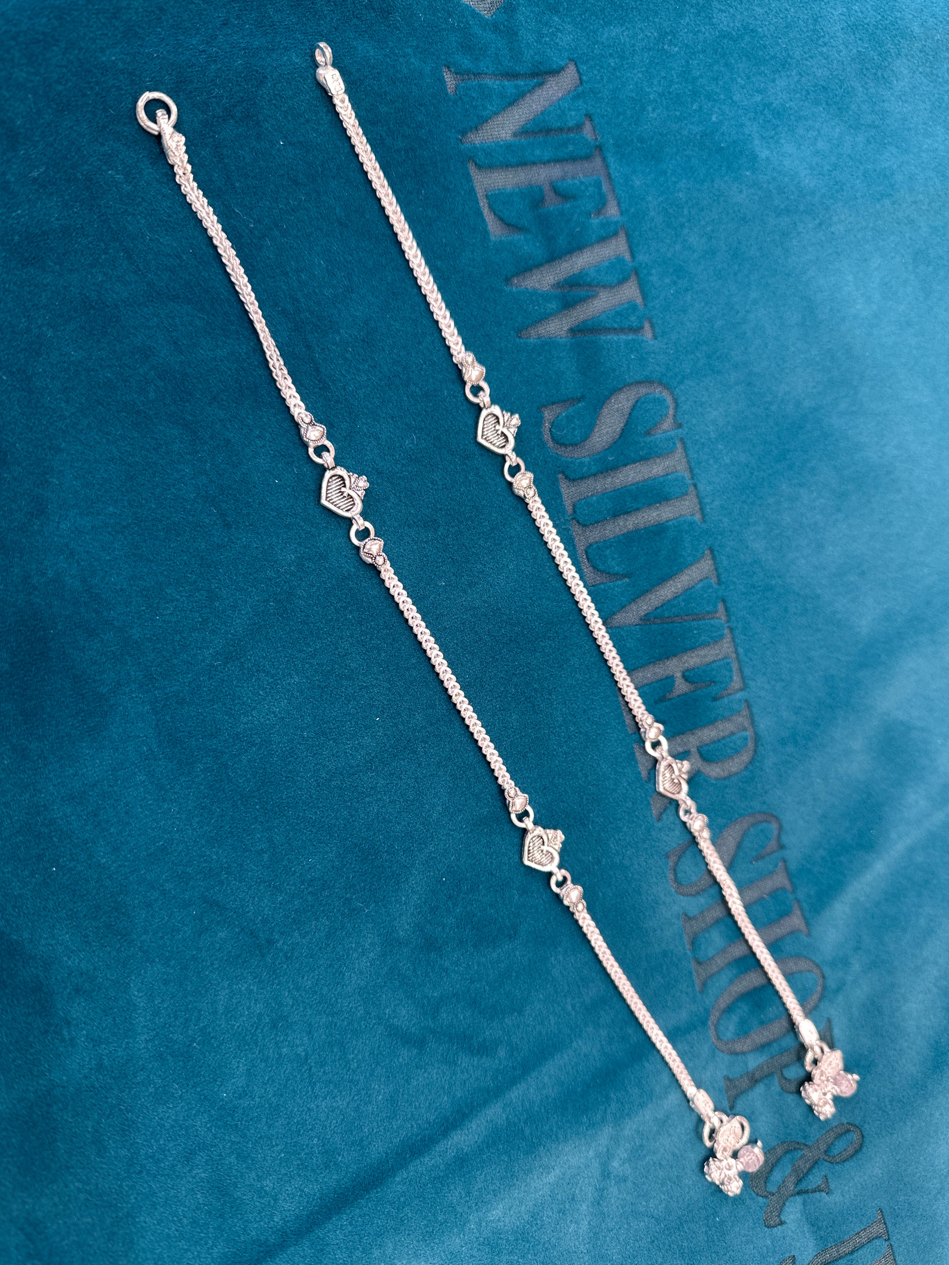 Women’s Fancy/Traditional Silver Anklet