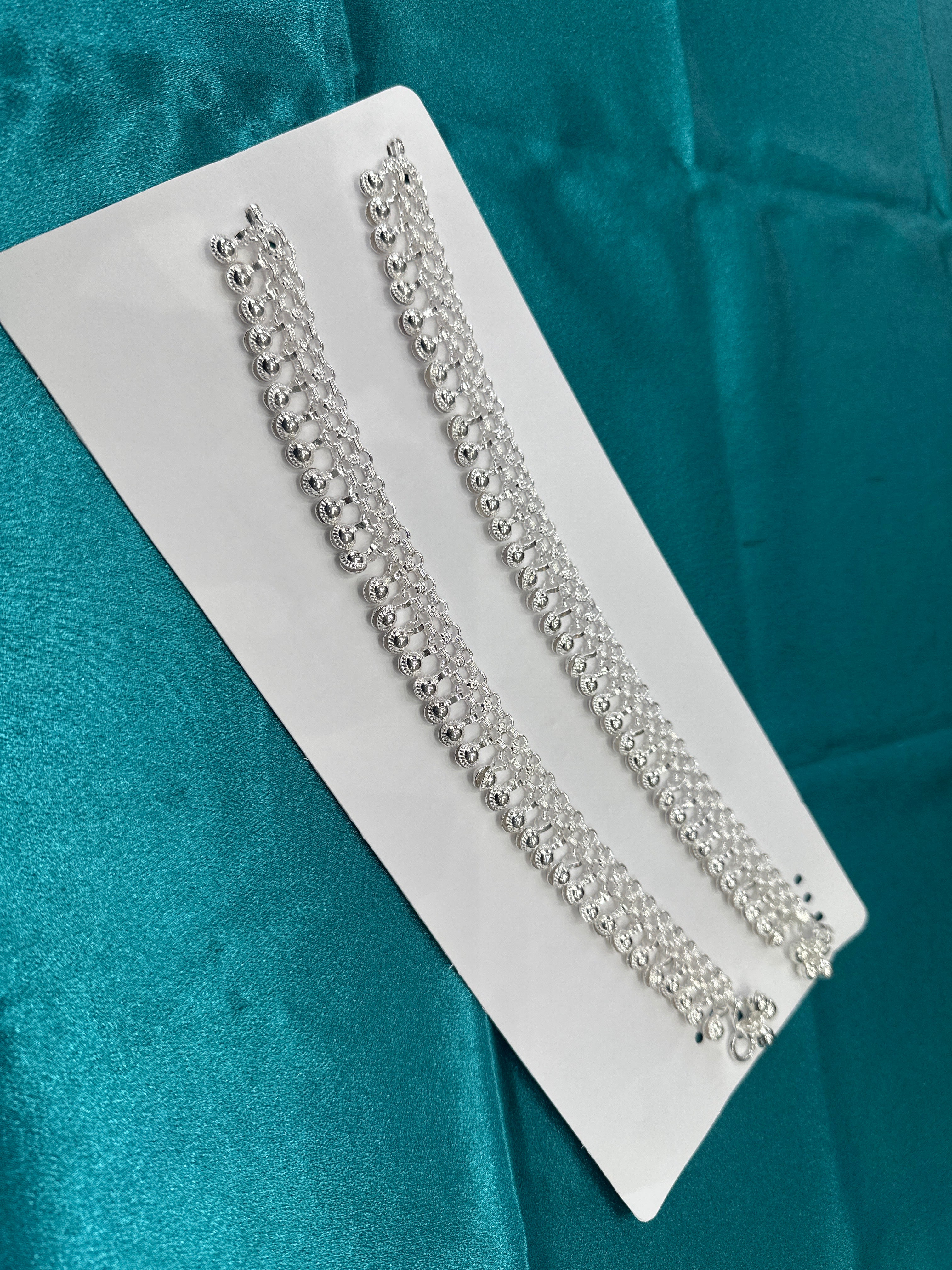 Women’s Fancy/Traditional Silver Anklet