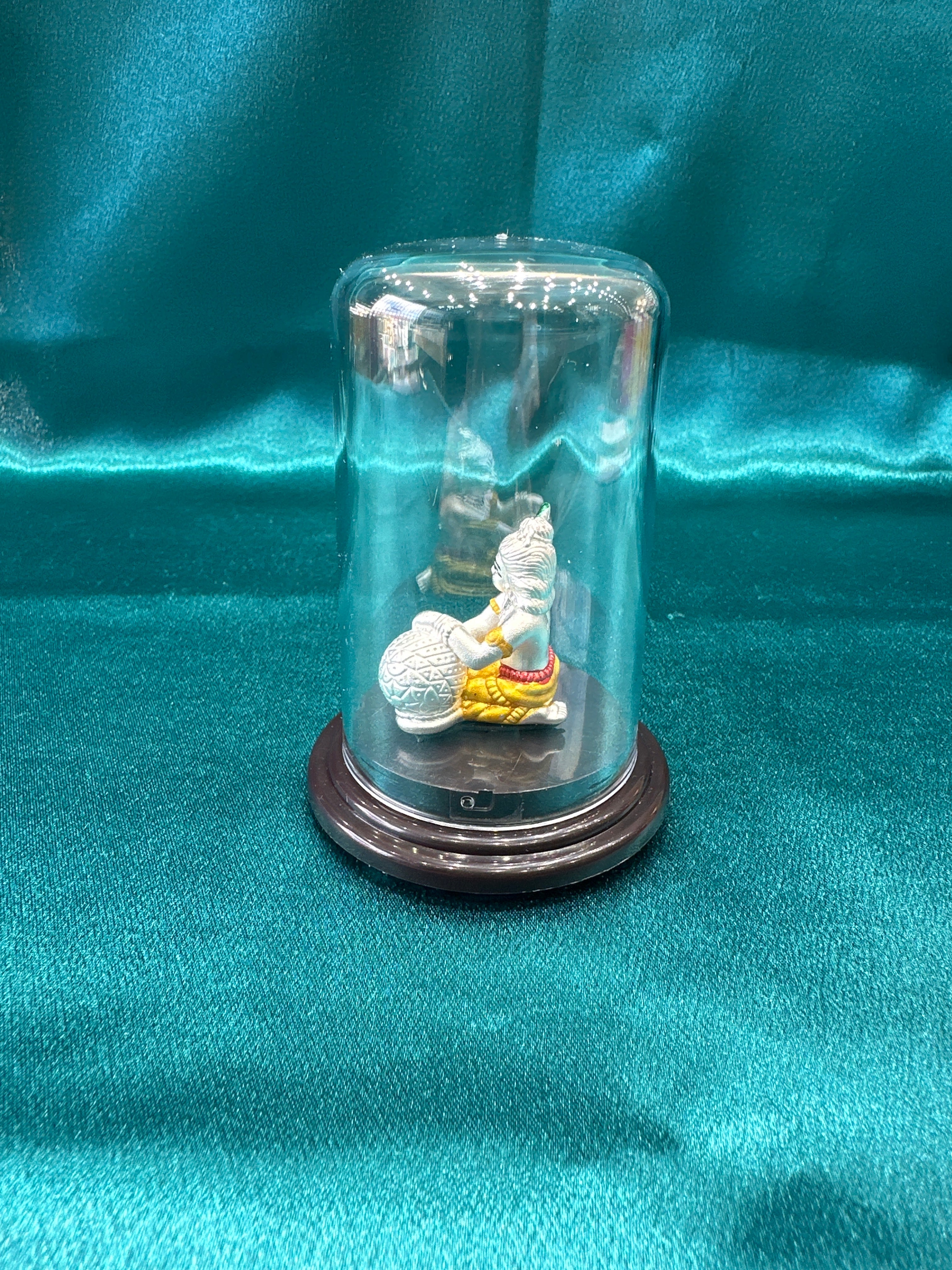 Pure Silver Krishna Ji Idol (Murti)