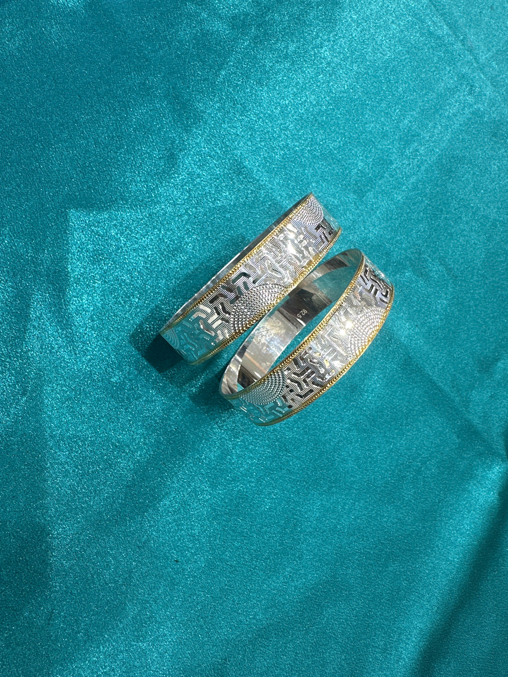 Designer Silver Bangles