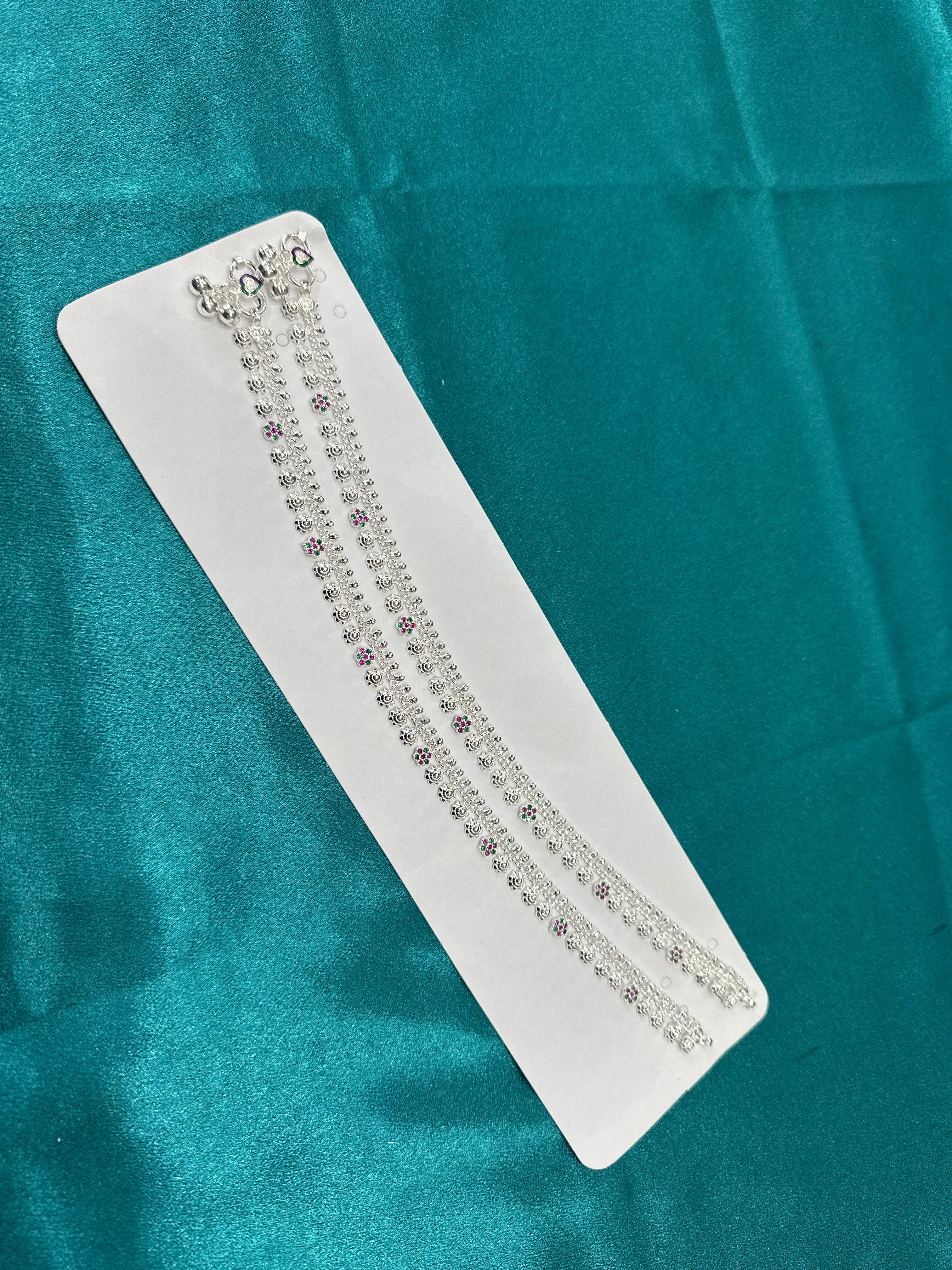 Women’s Fancy/Traditional Silver Anklet
