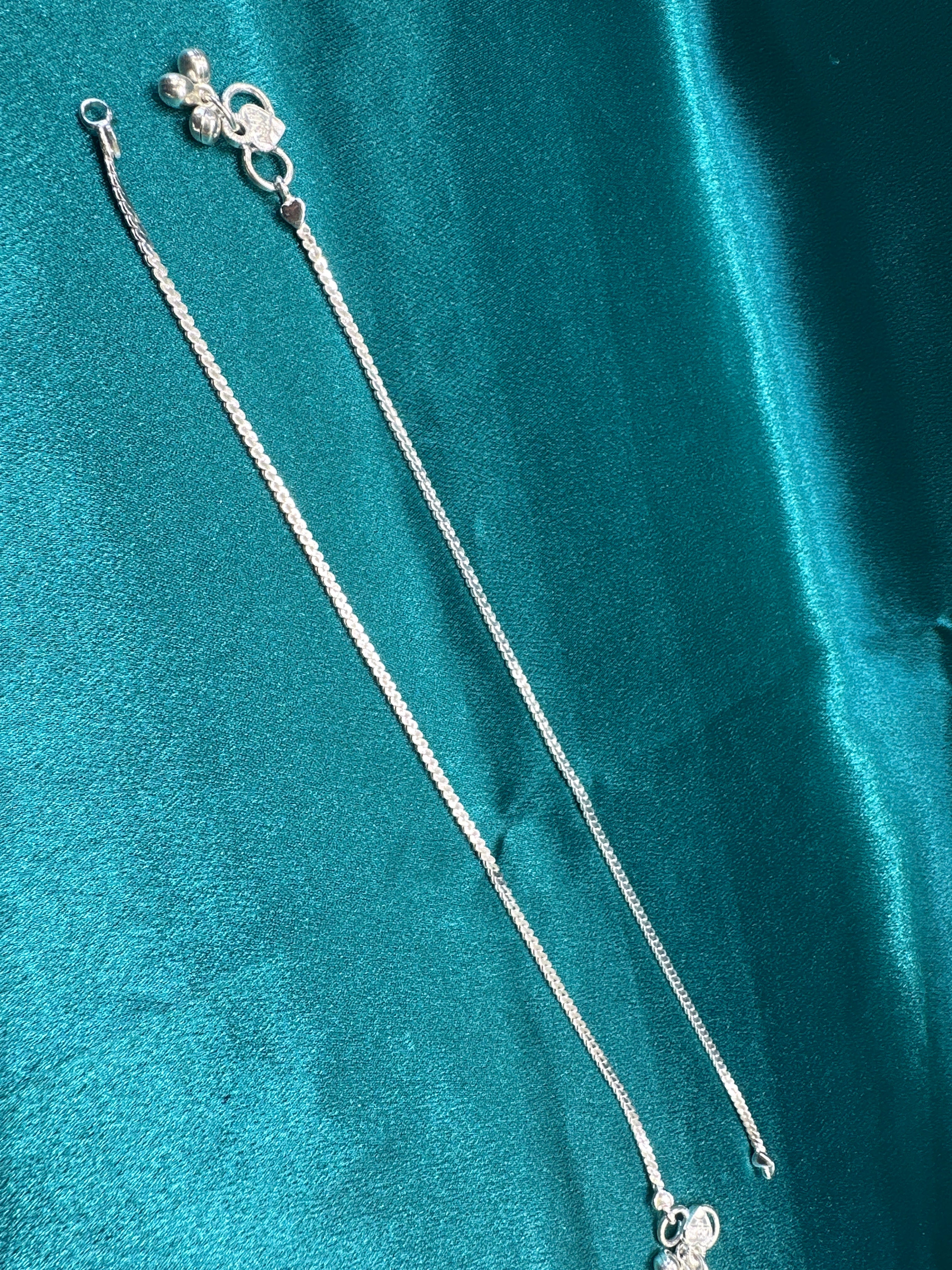 Women’s Fancy/Traditional Silver Anklet