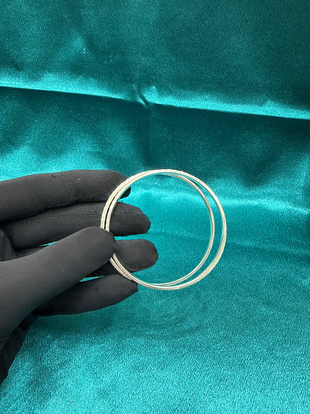 Designer Silver Bangles