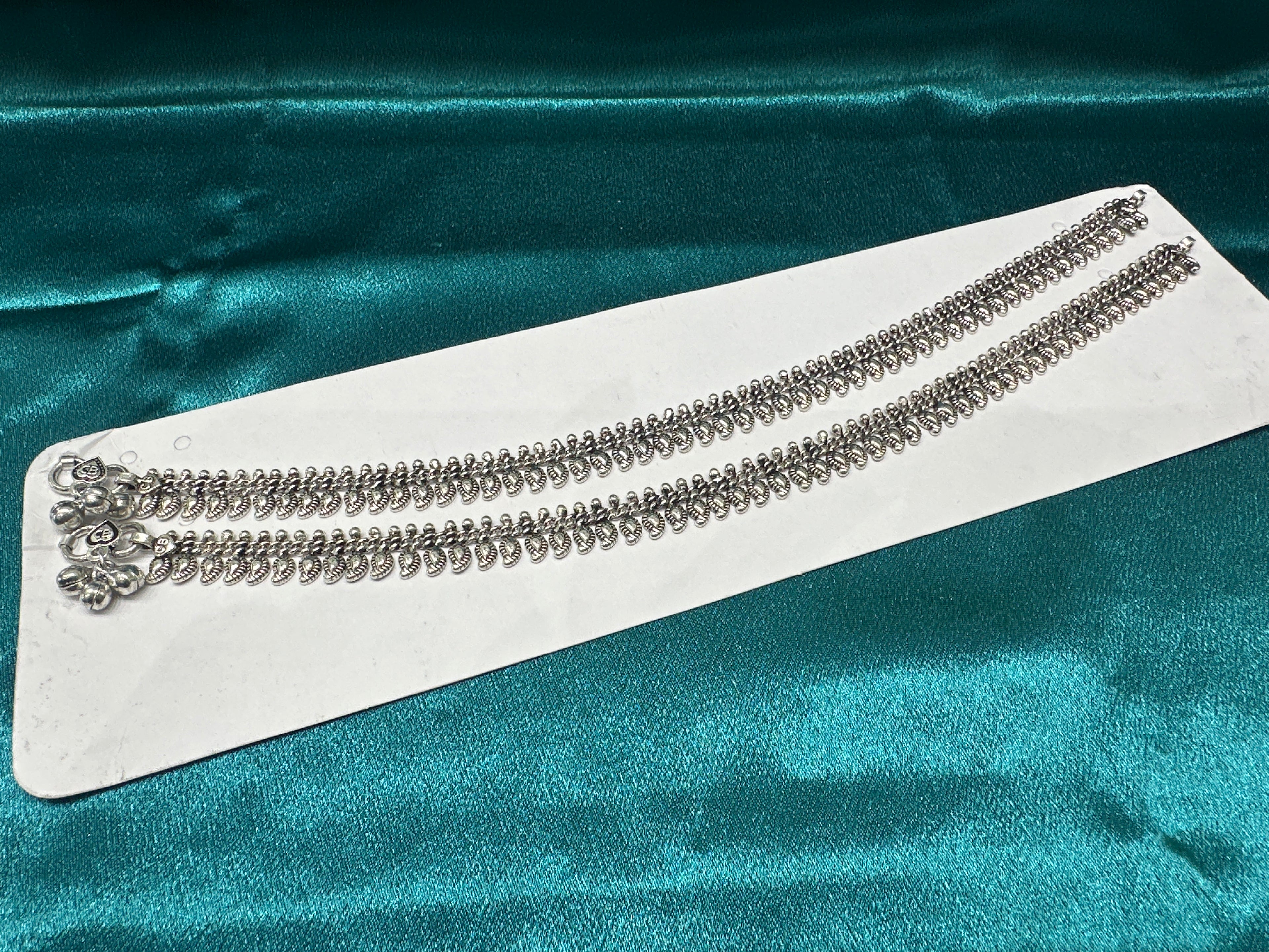 Women’s Fancy/Traditional Silver Anklet
