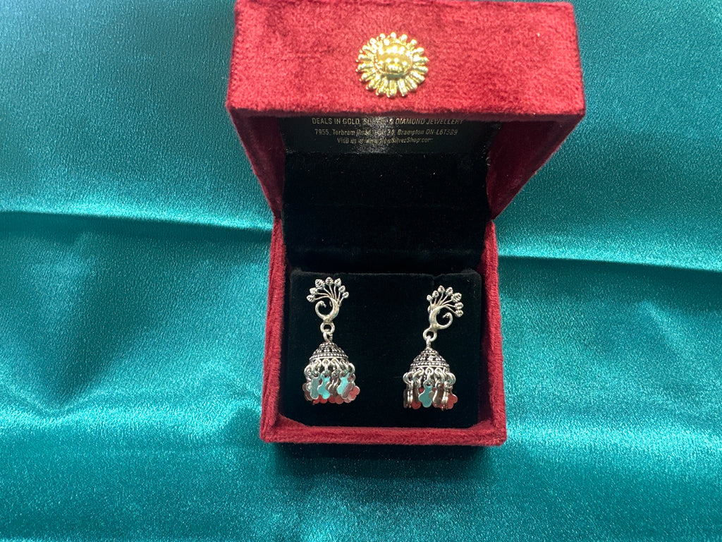 Antique Style Designer Silver Earrings