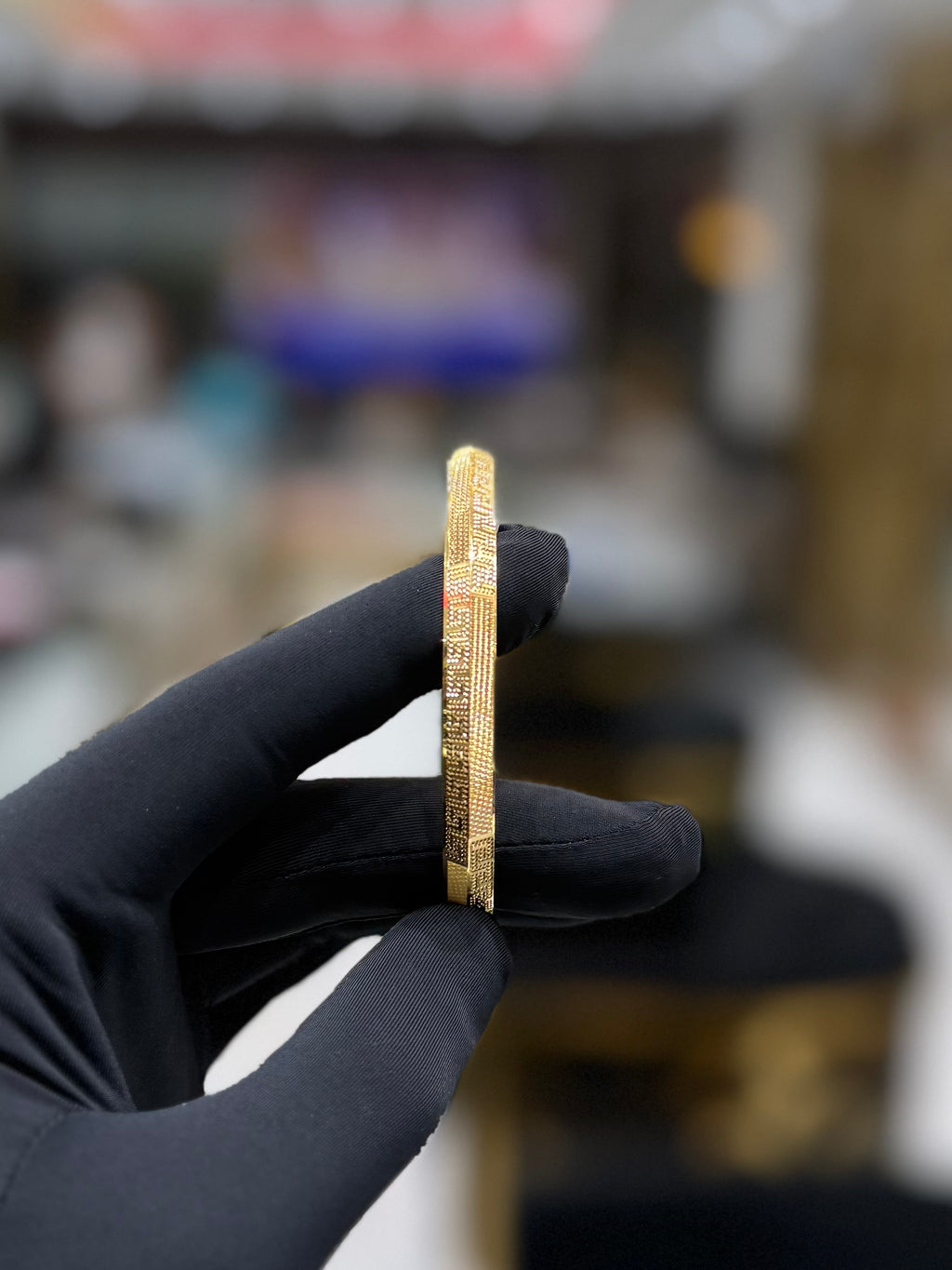 22k Gold Men’s CNC Kara (GK0001)