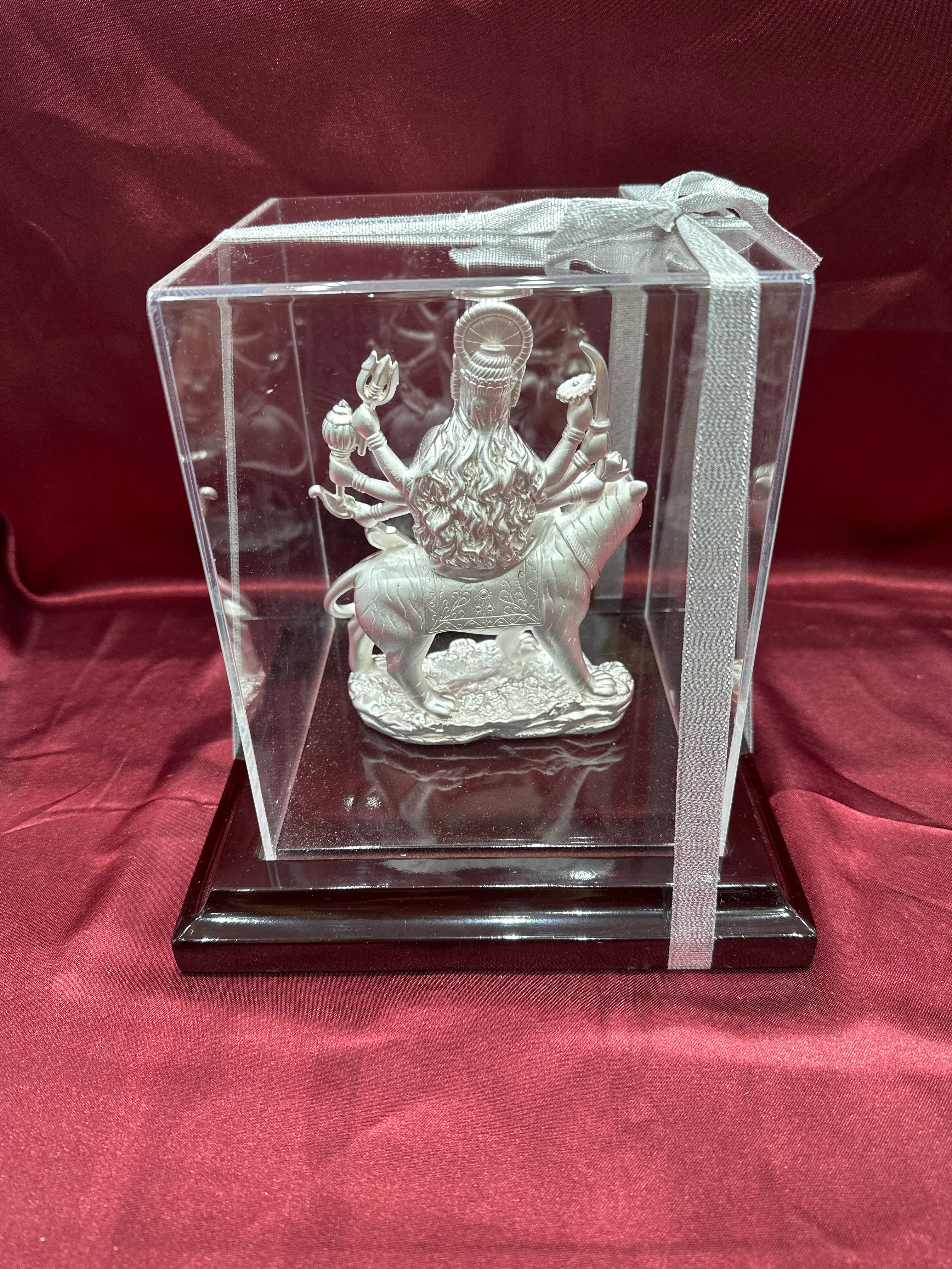 Pure Silver Ambe Mata ji Idol (Murti)