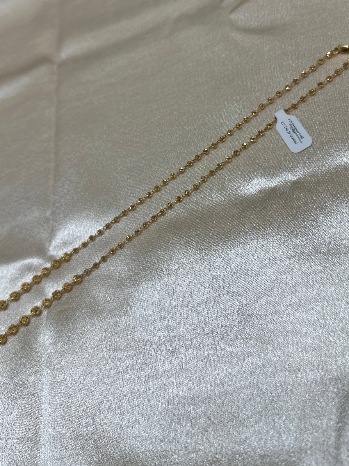 22K Designer Gold Chain