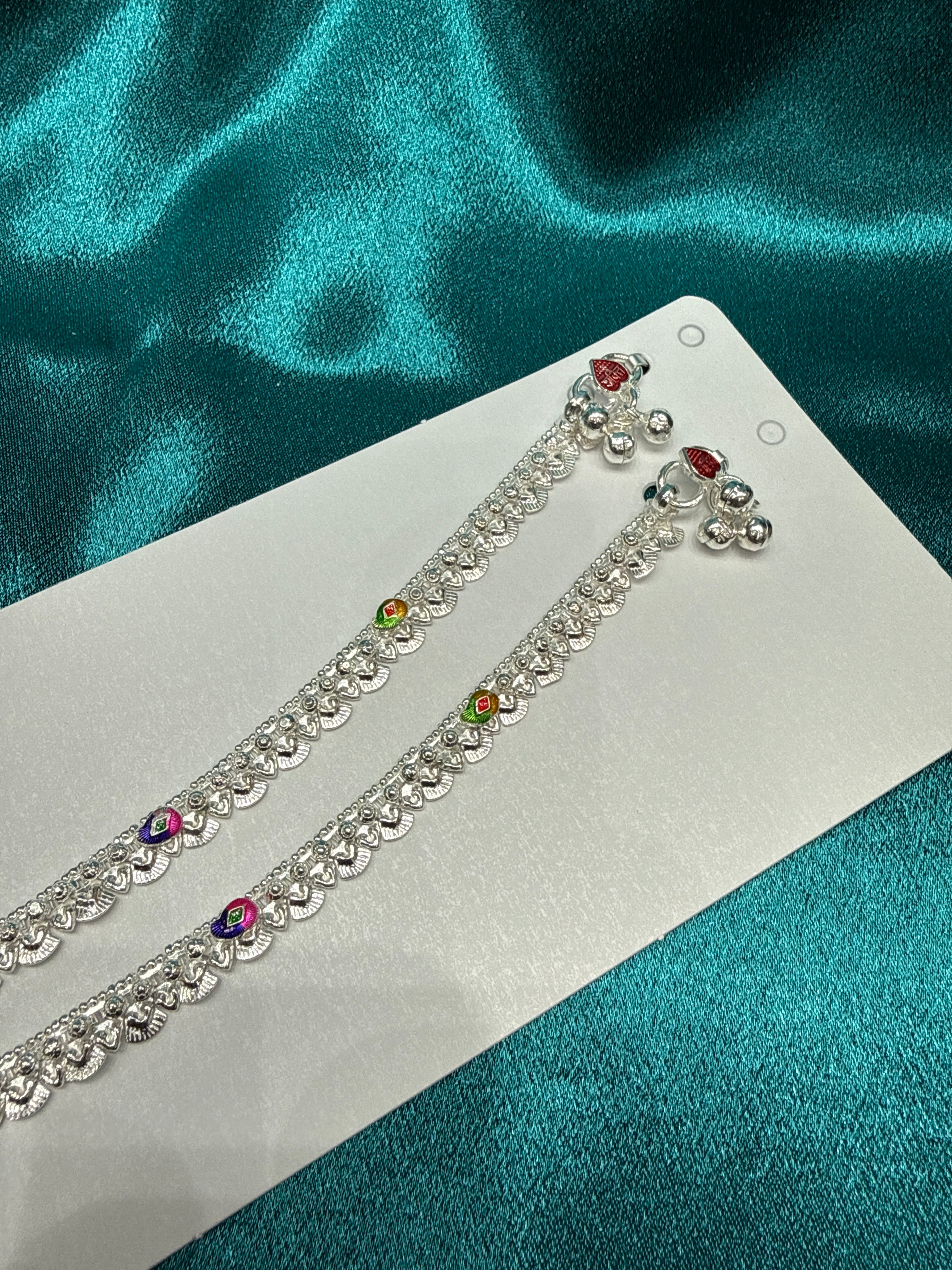 Women’s Fancy/Traditional Silver Anklet