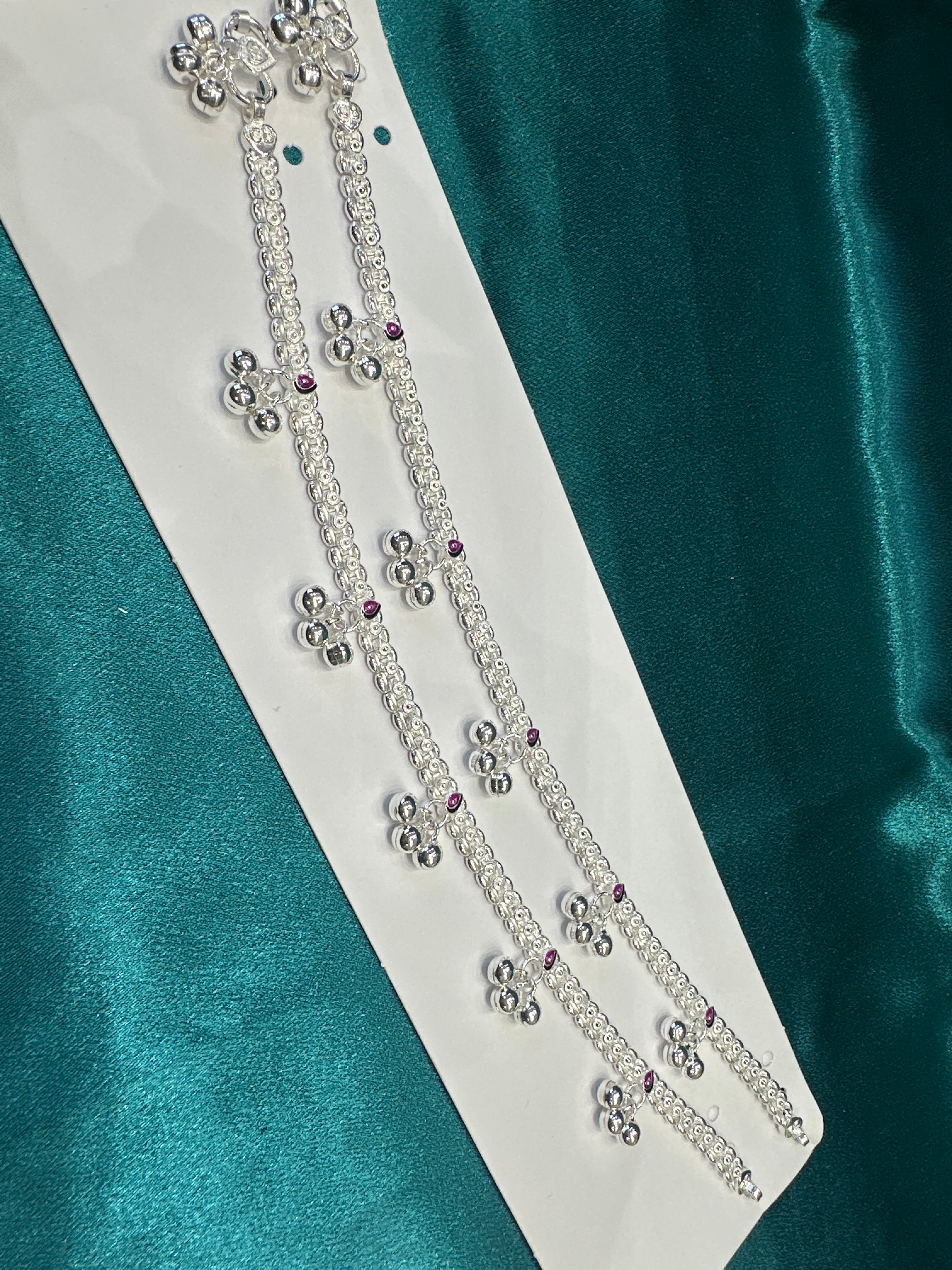 Women’s Fancy/Traditional Silver Anklet