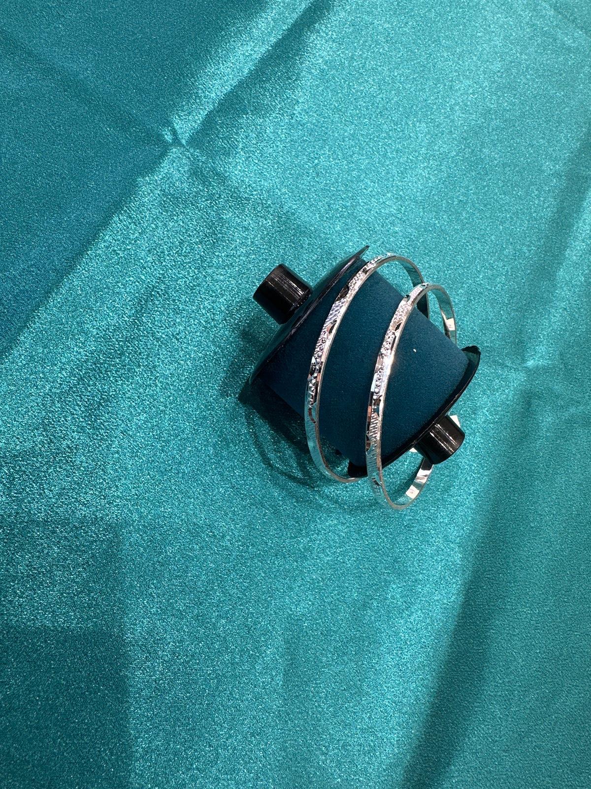 Designer Silver Bangles