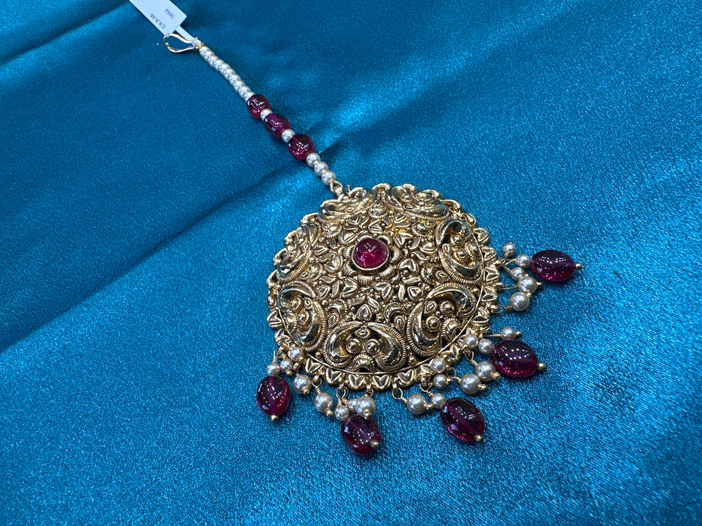 Silver Tikka with Gold plating