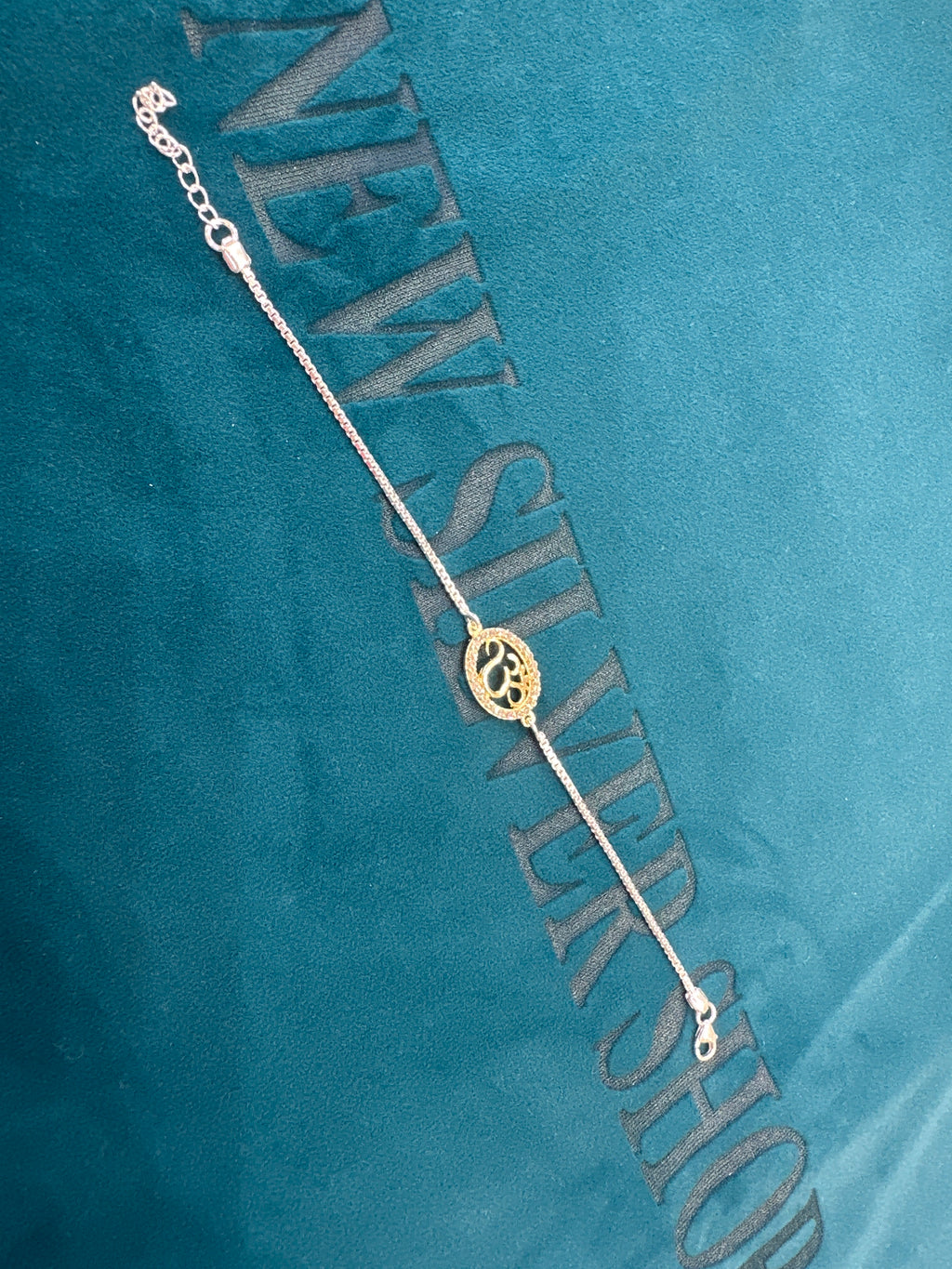 Silver Fancy Rakhi
