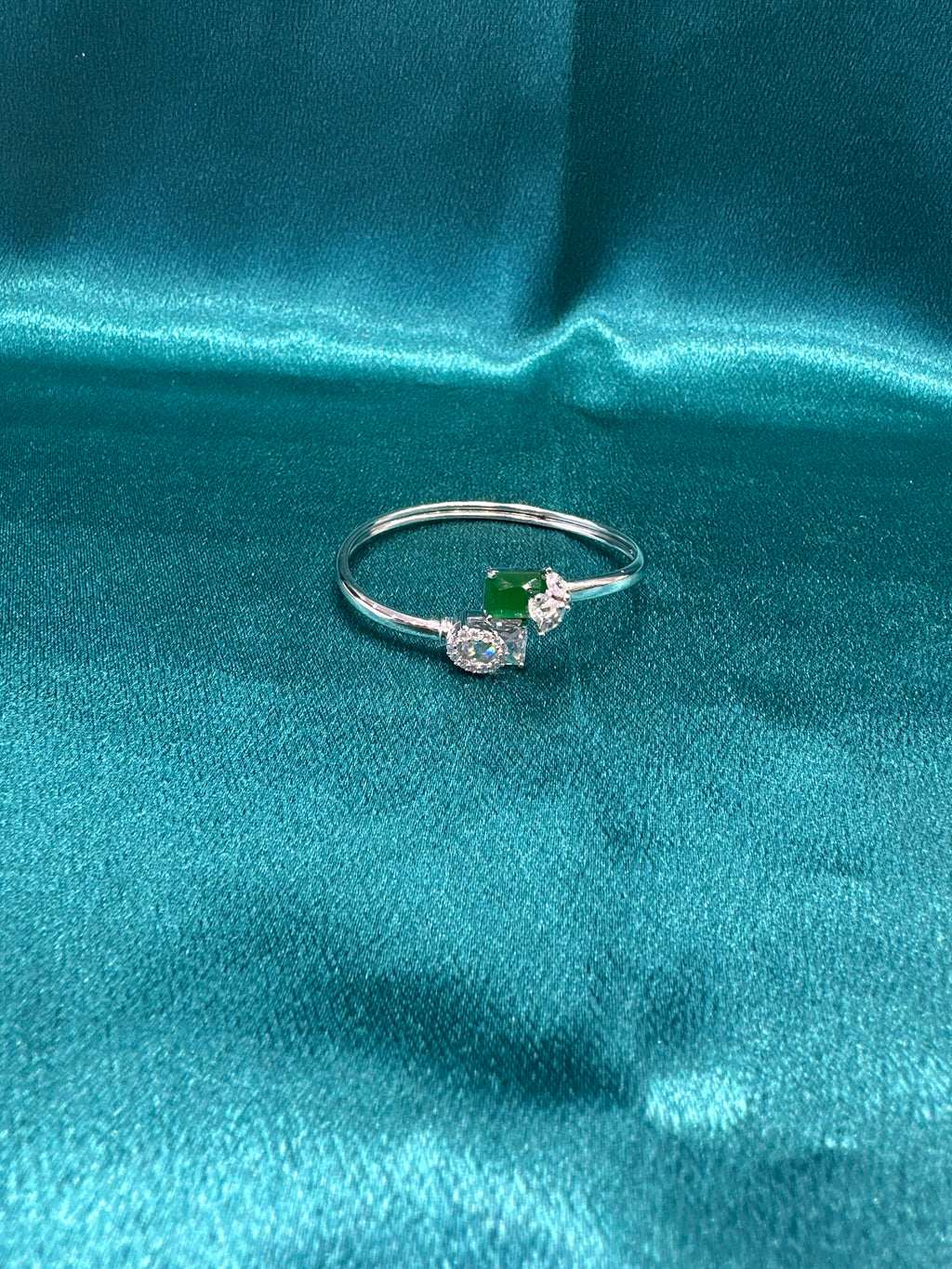 Fancy Silver baby bangles