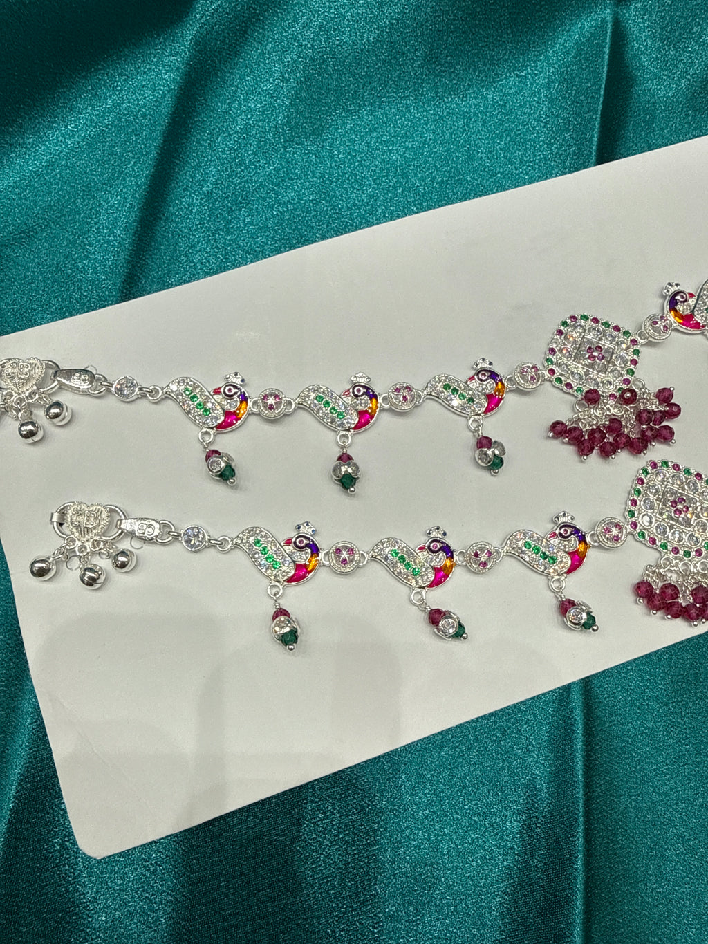 Women’s Traditional Heavy Weight Silver Anklet