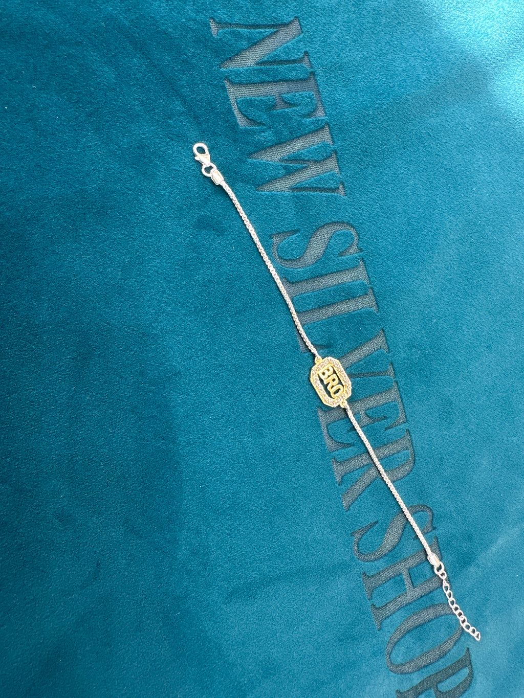 Silver Fancy Rakhi