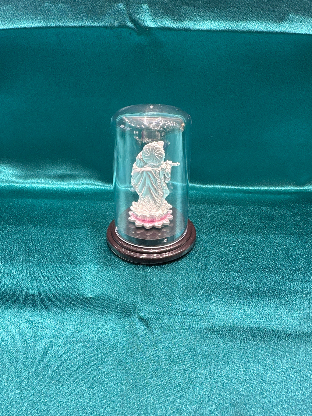 Pure Silver Radha Krishna Ji Idol (Murti)