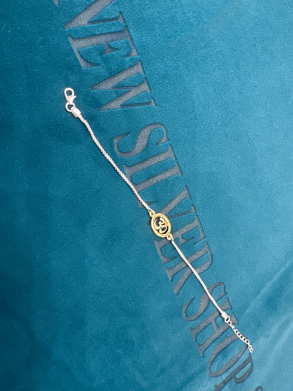 Silver Fancy Rakhi