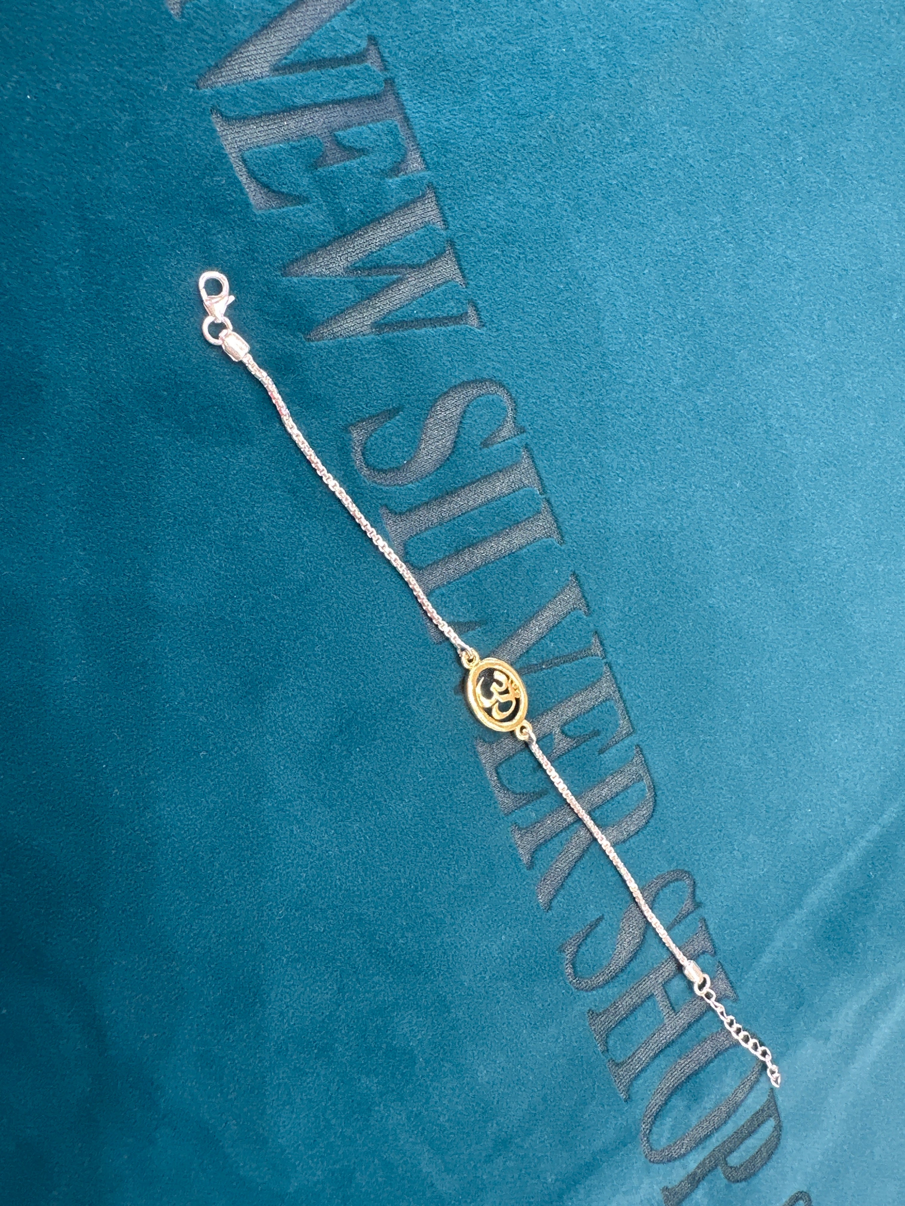 Silver Fancy Rakhi