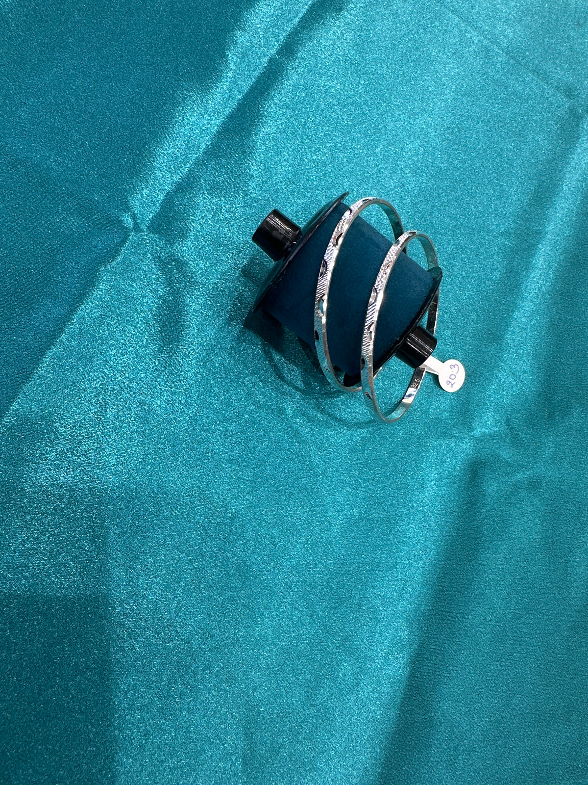 Designer Silver Bangles