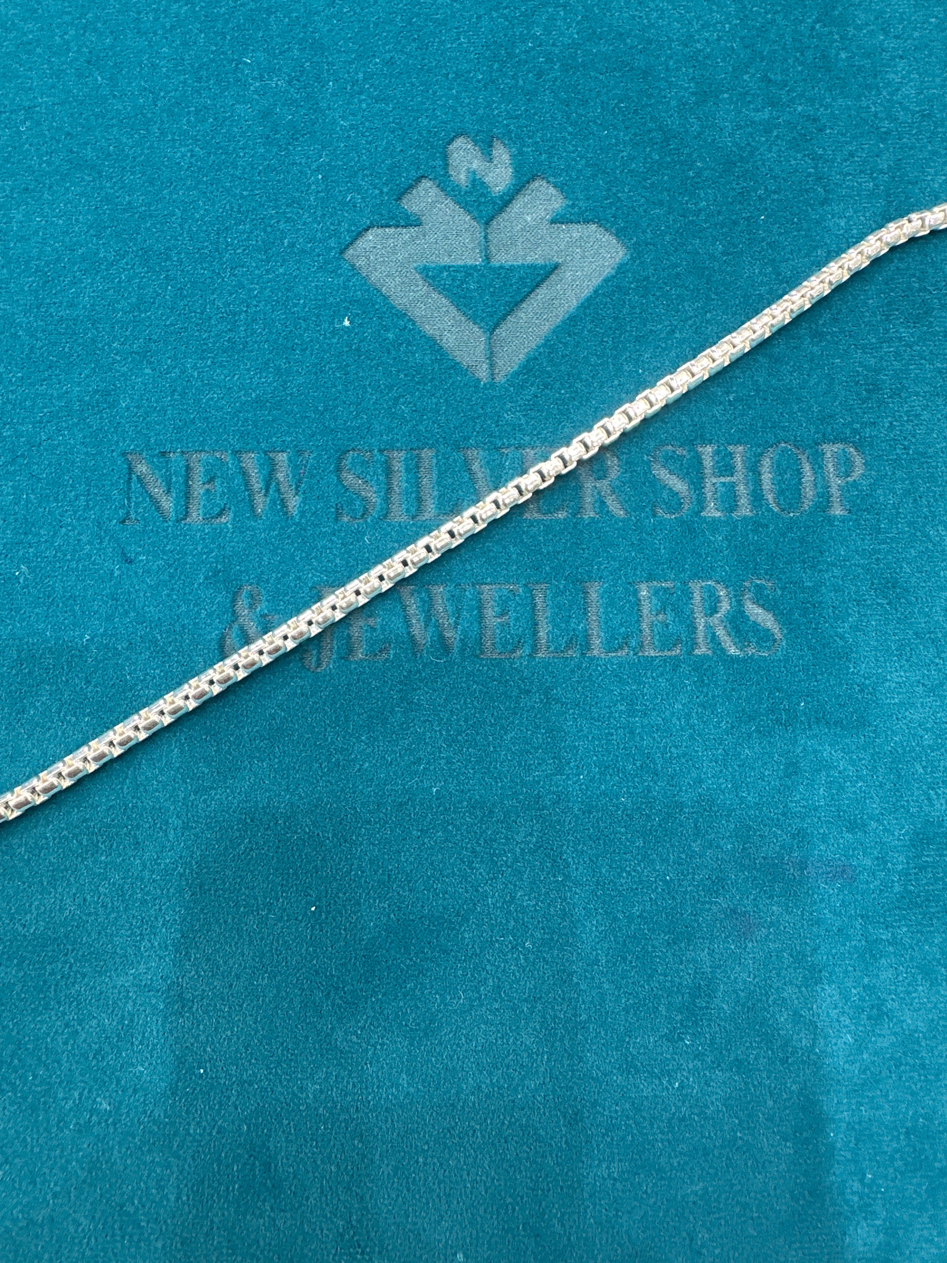 Men’s Designer Silver Bracelet (3mm)