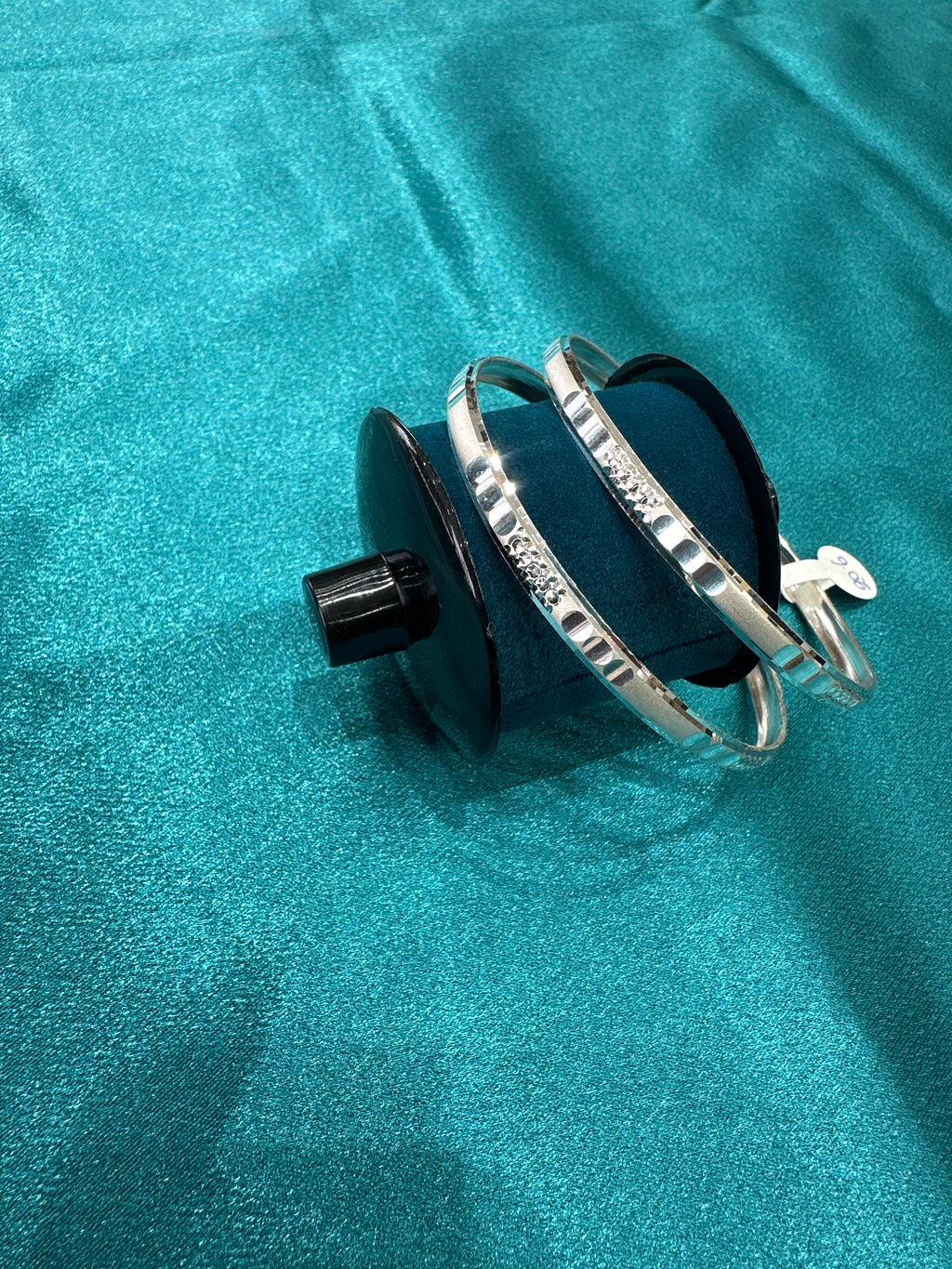 Designer Silver Bangles
