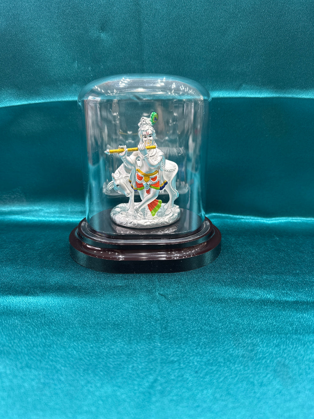 Pure Silver Krishna Ji Idol (Murti)