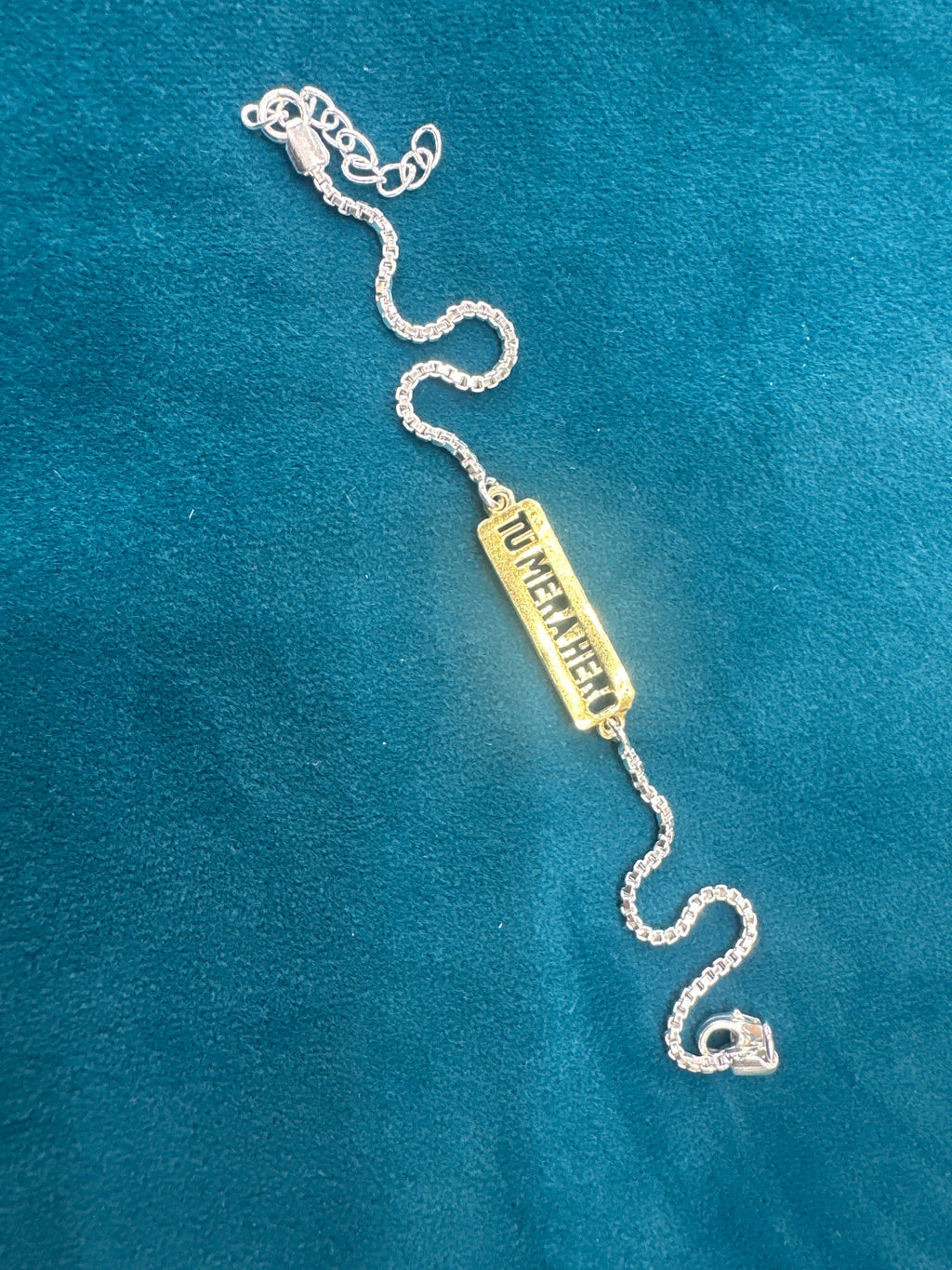 Silver Fancy Rakhi
