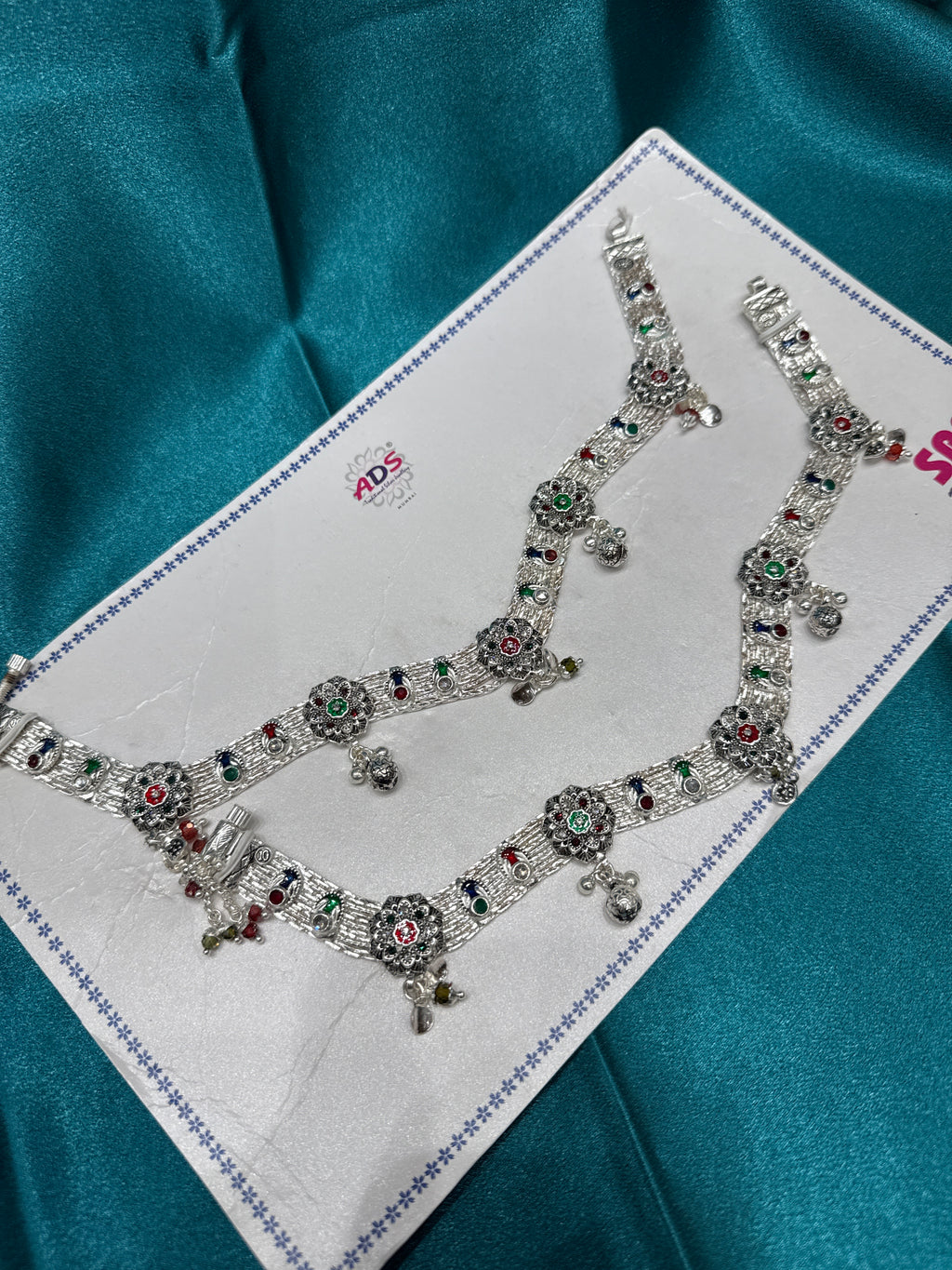 Women’s Traditional Heavy Weight Silver Anklet
