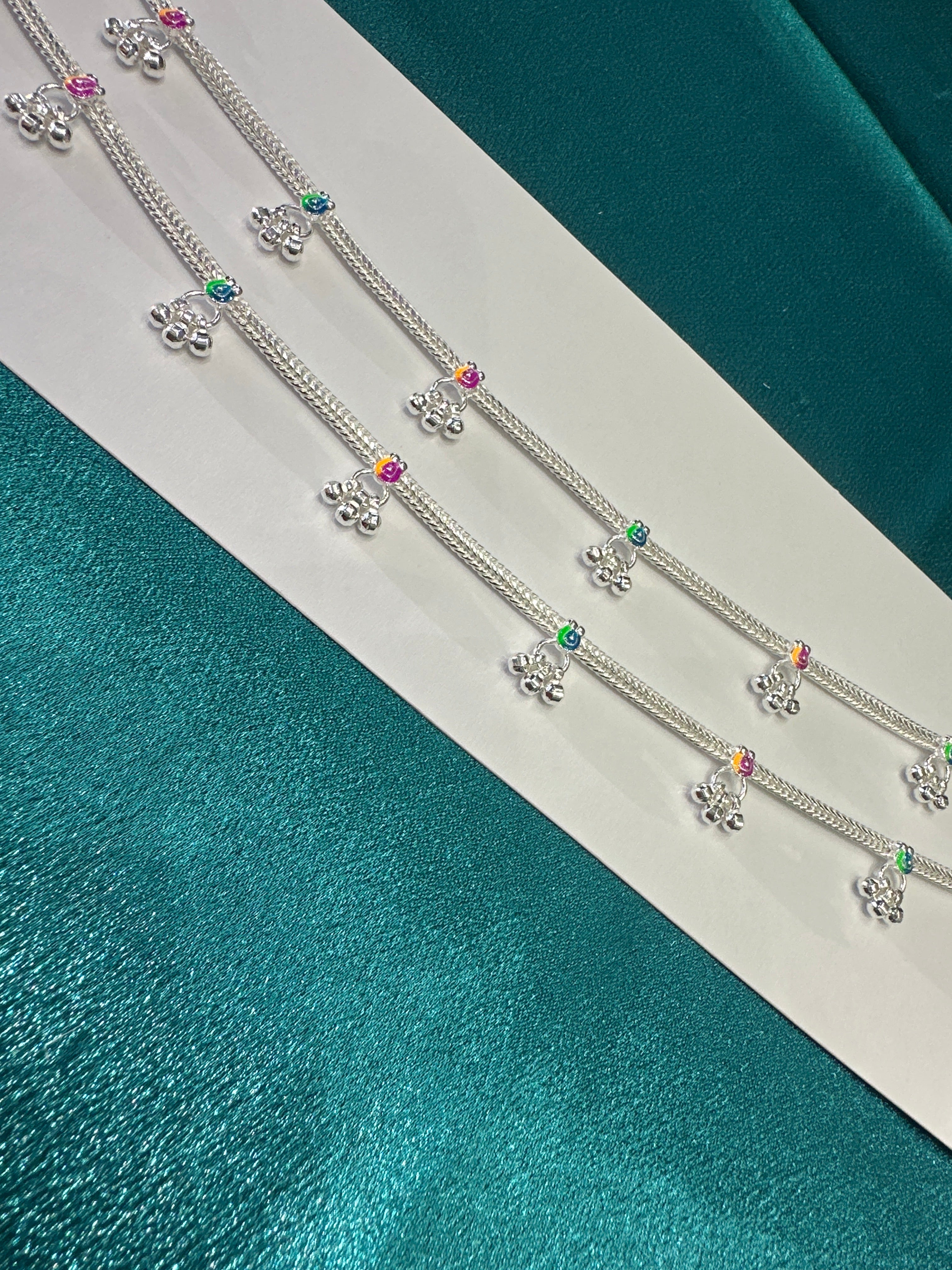 Women’s Fancy/Traditional Silver Anklet