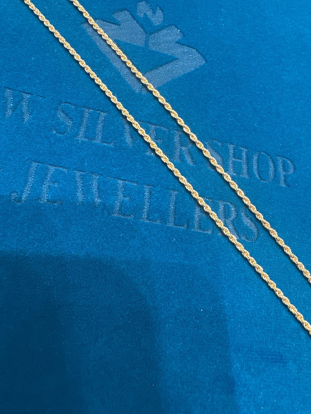 22K Simple Rope Gold Chain