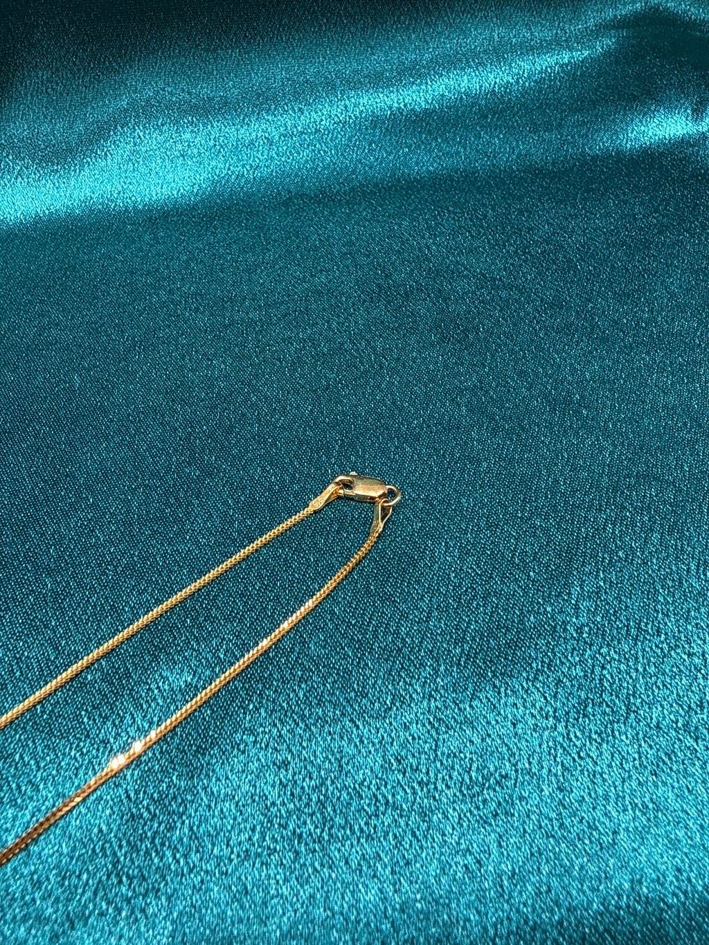 22K Gold Chain (Box Foxtail Design)